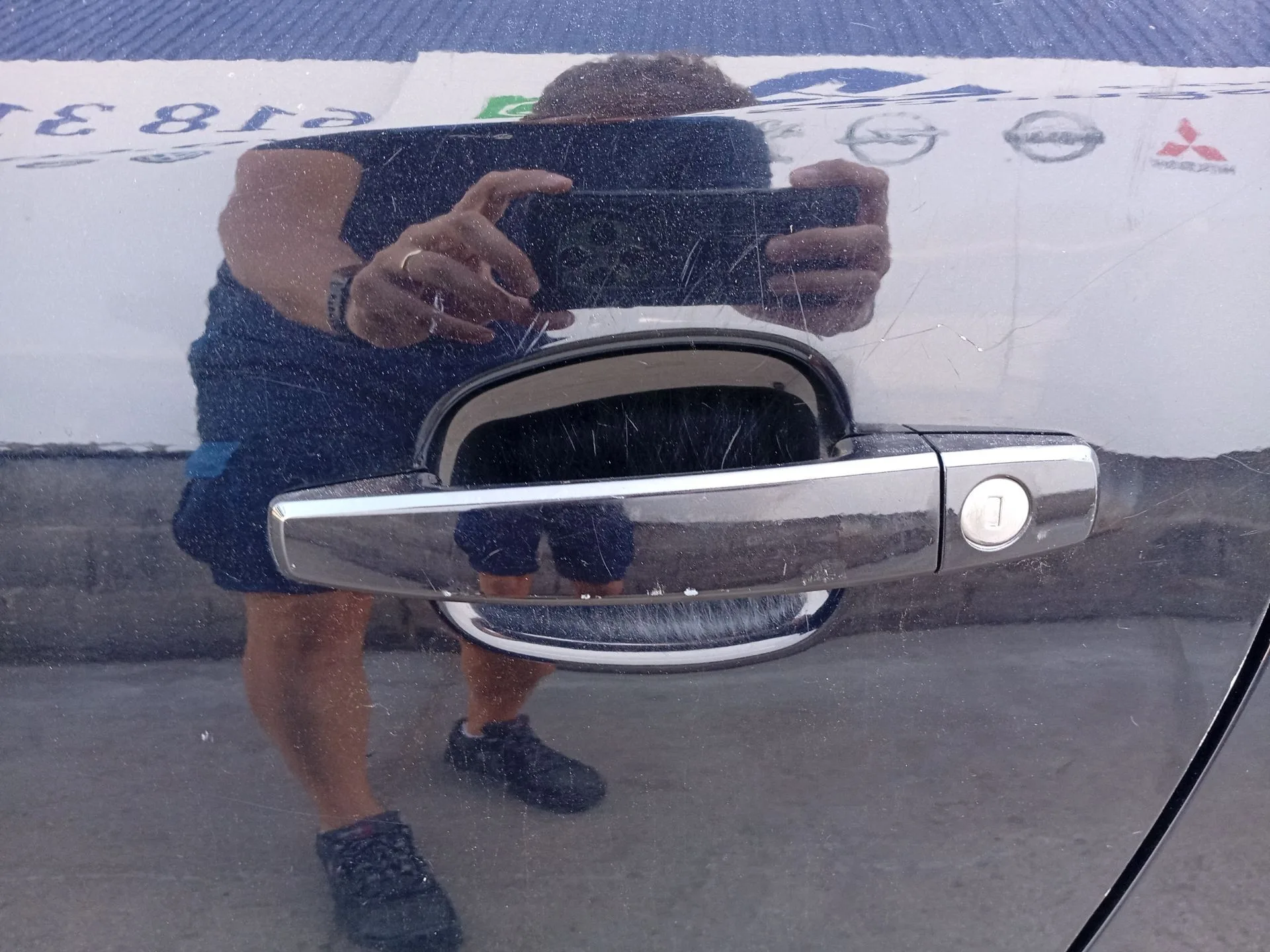 Maneta Exterior Delantera Izquierda para Opel Tigra Twintop (X04)