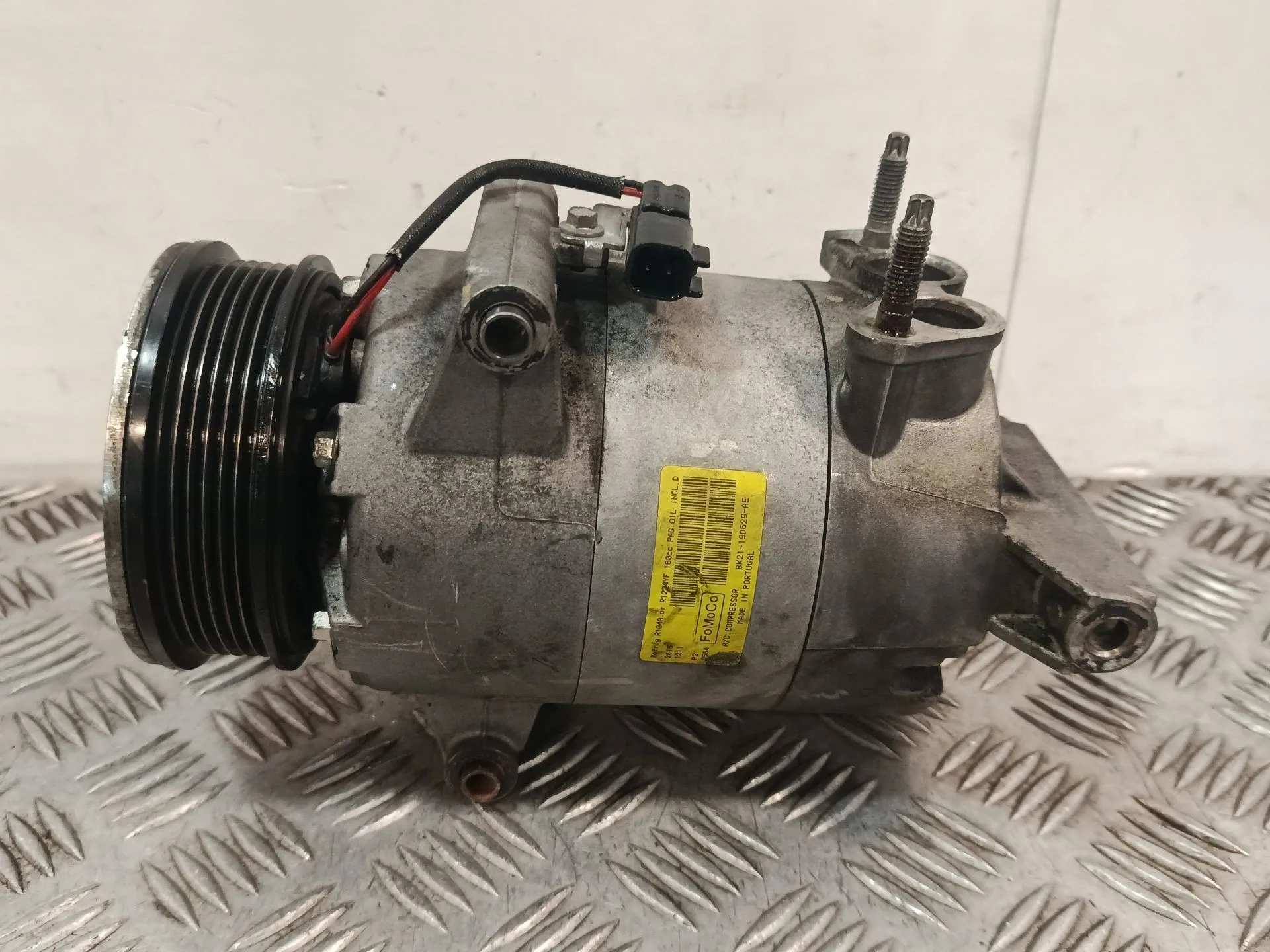 Compresor Aire Acondicionado para Ford Transit Custom V362 Furgoneta (Fy, Fz)