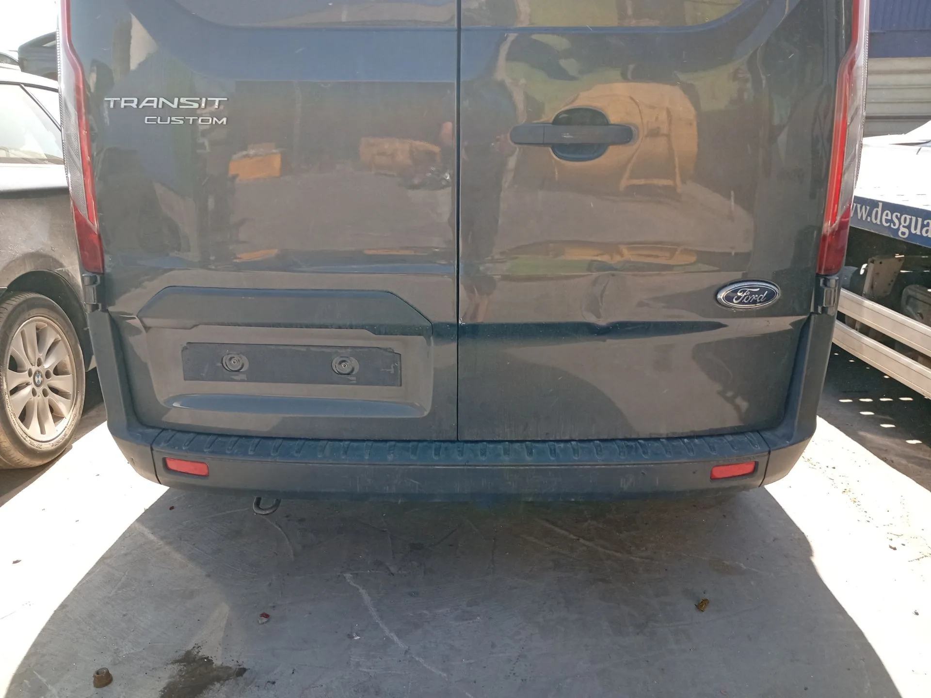 Paragolpes Trasero para Ford Transit Custom V362 Furgoneta (Fy, Fz)