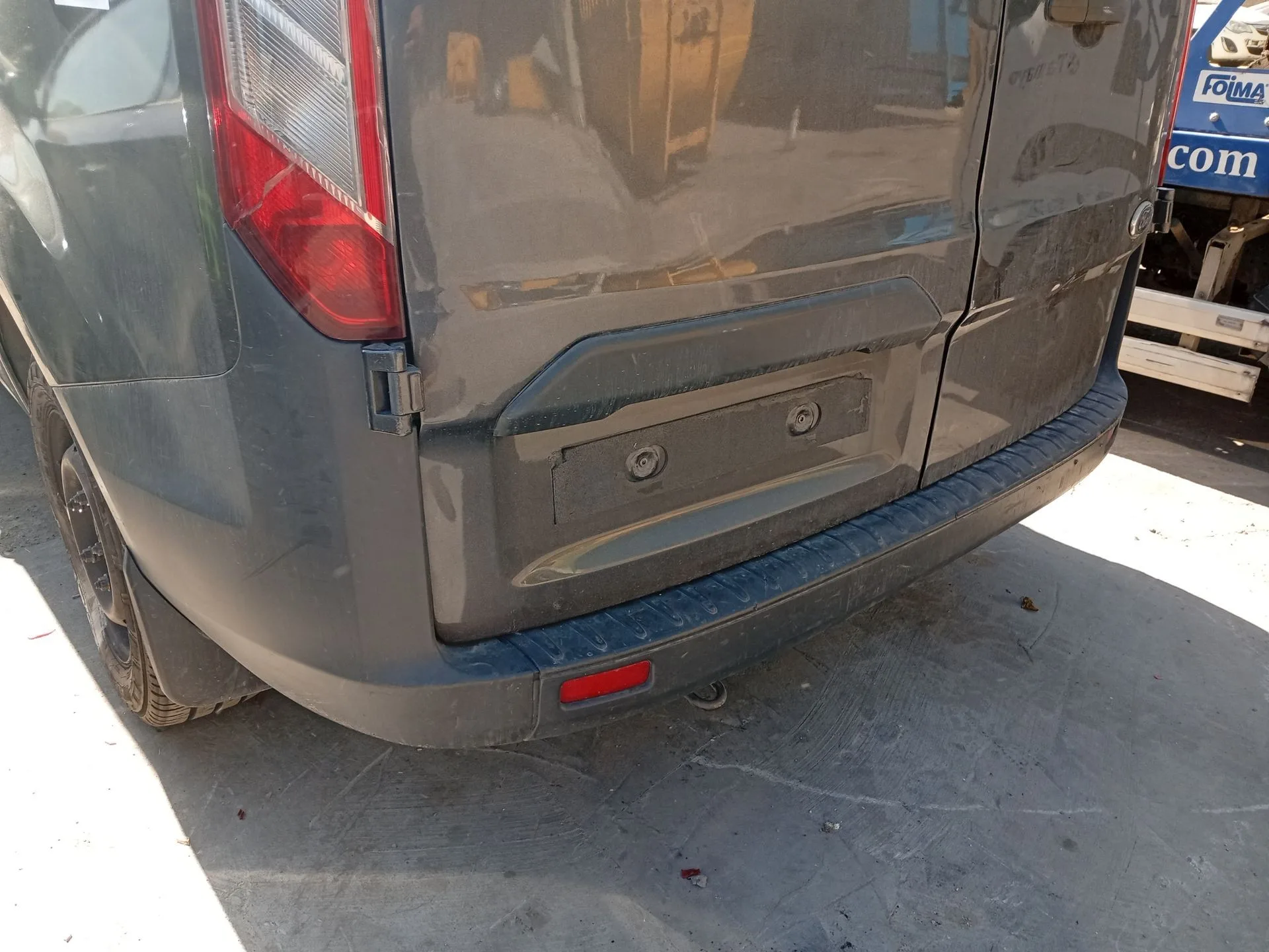 Paragolpes Trasero para Ford Transit Custom V362 Furgoneta (Fy, Fz)