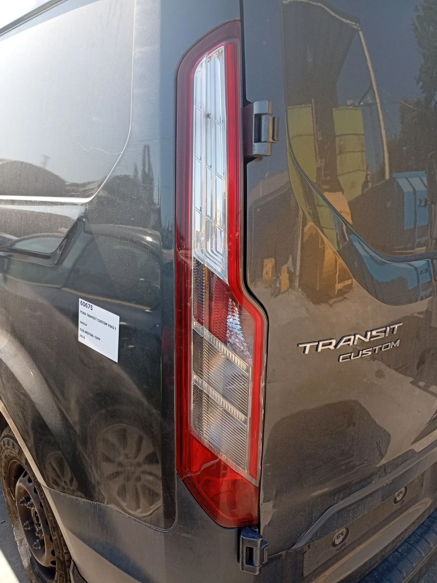 Piloto Trasero Izquierdo para Ford Transit Custom V362 Furgoneta (Fy, Fz)