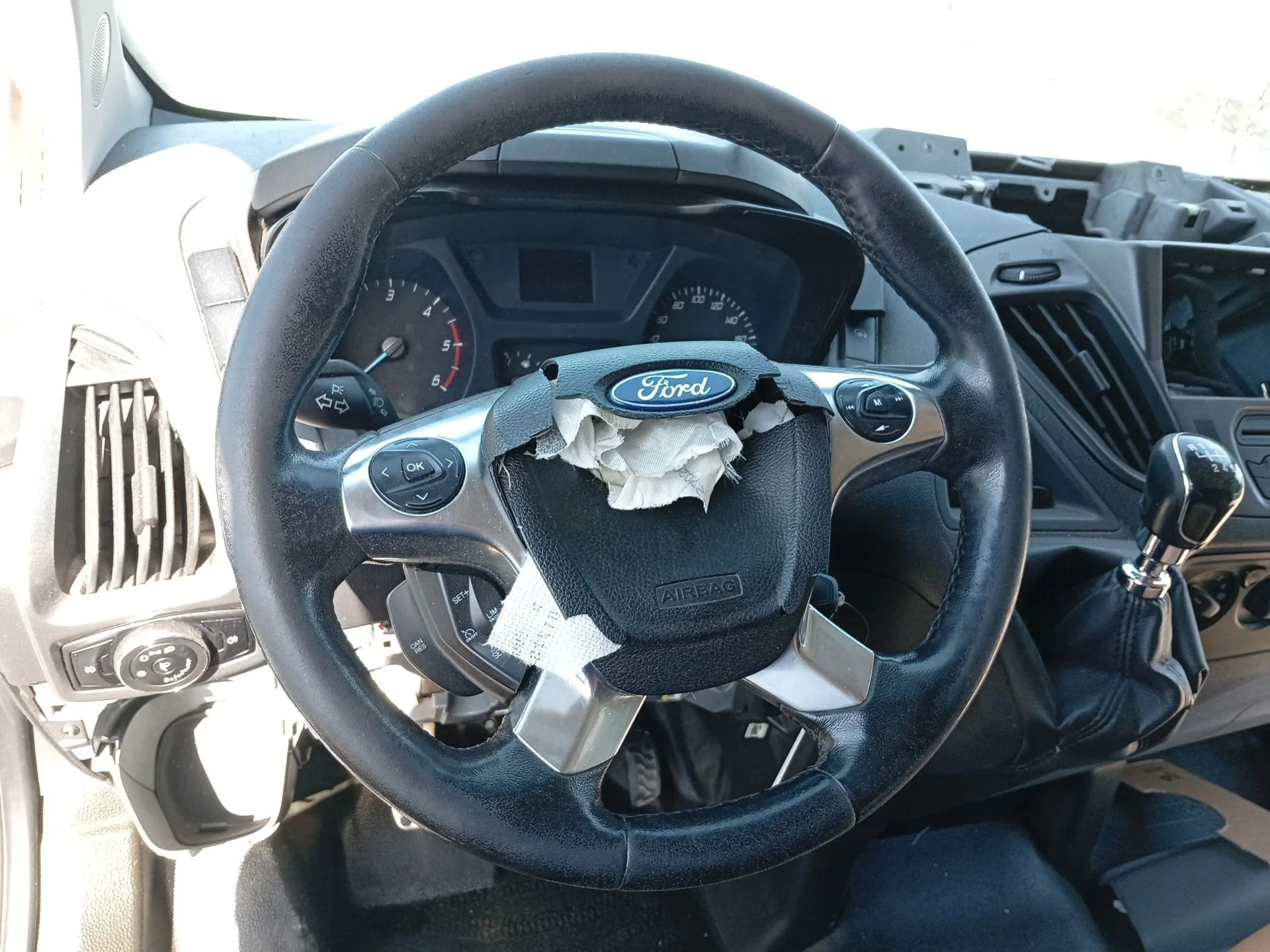 Volante para Ford Transit Custom V362 Furgoneta (Fy, Fz)