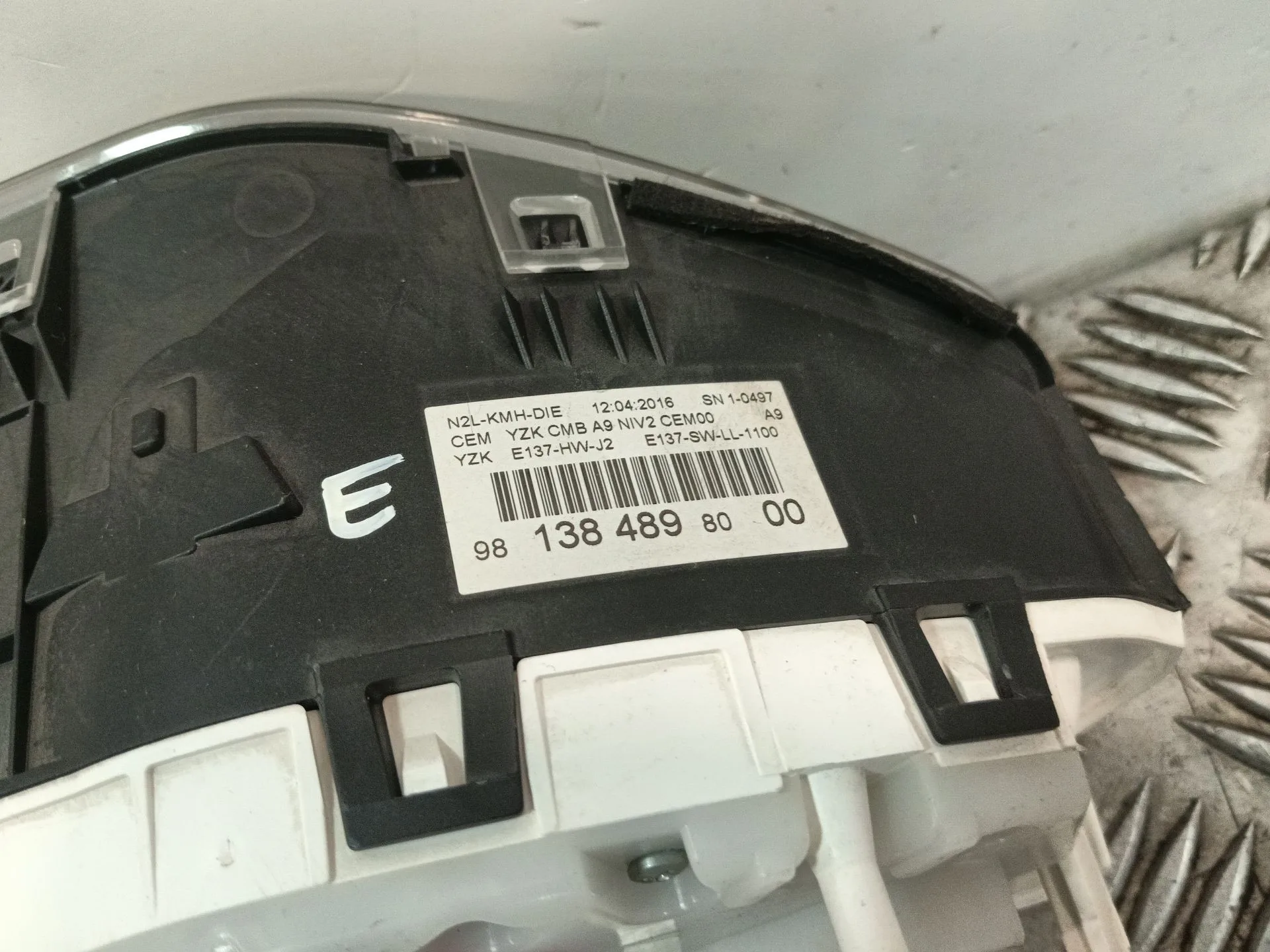 Cuadro Instrumentos para Peugeot 208