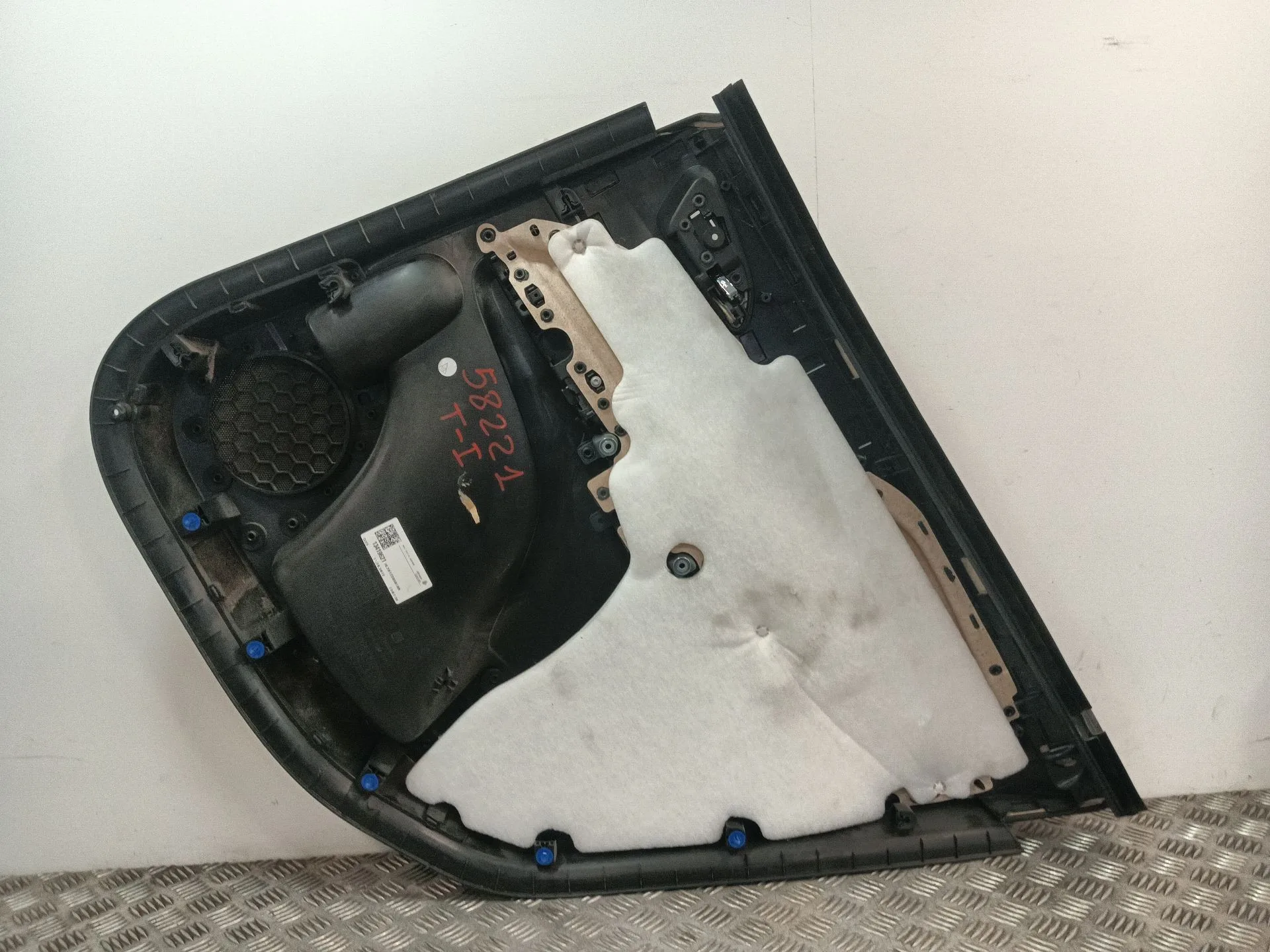 Guarnecido Puerta Trasera Izquierda para Opel Zafira Tourer C Van (P12)