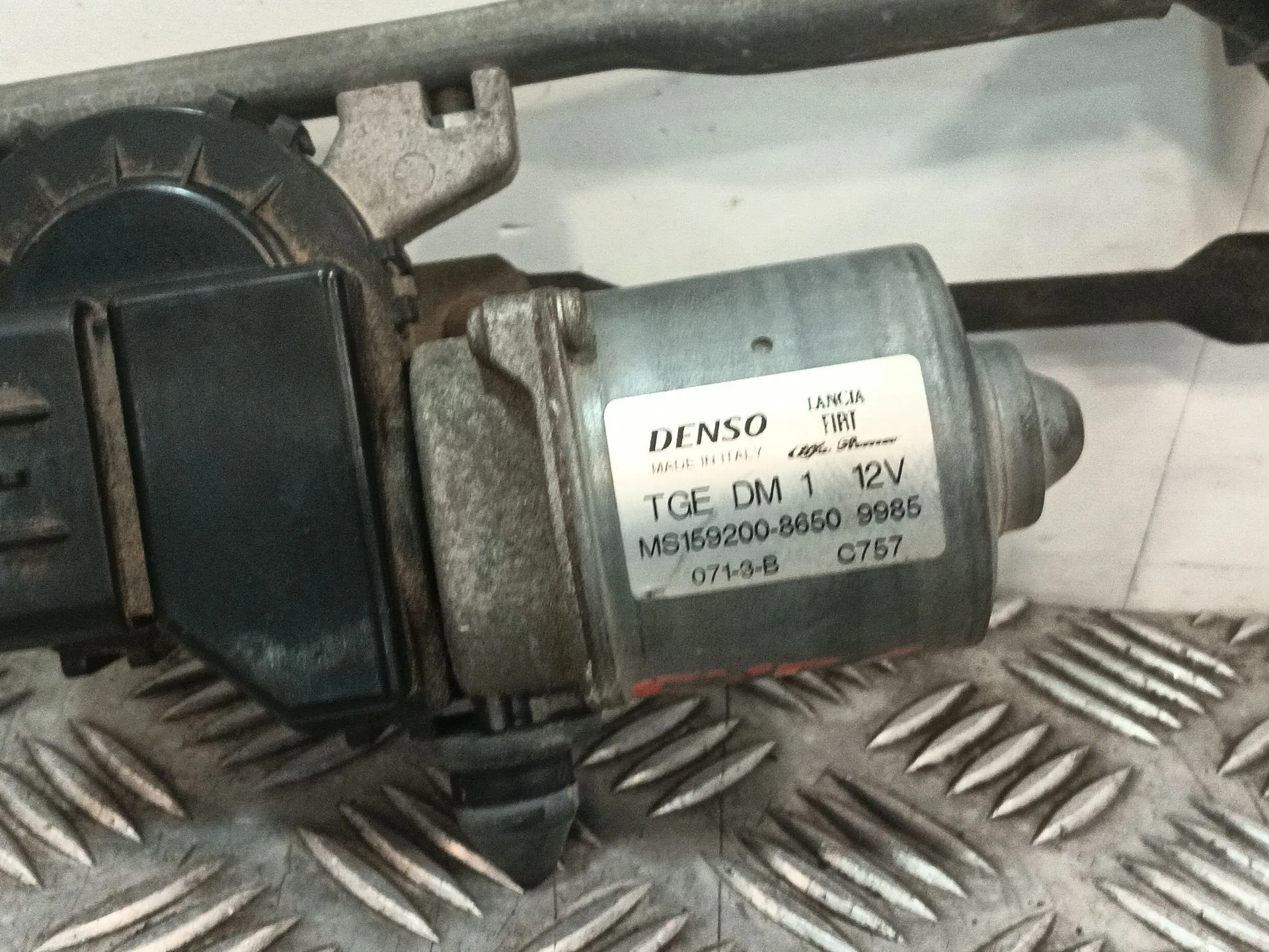 Motor Limpia Delantero para Fiat Nuova 500 (150)