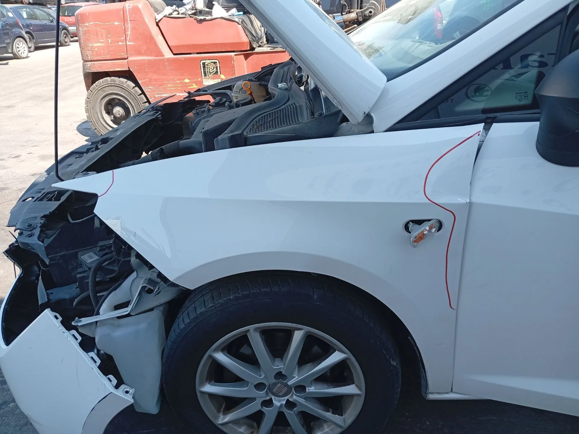 Aleta Delantera Izquierda para Seat Ibiza Iv Sc (6J1, 6P5)
