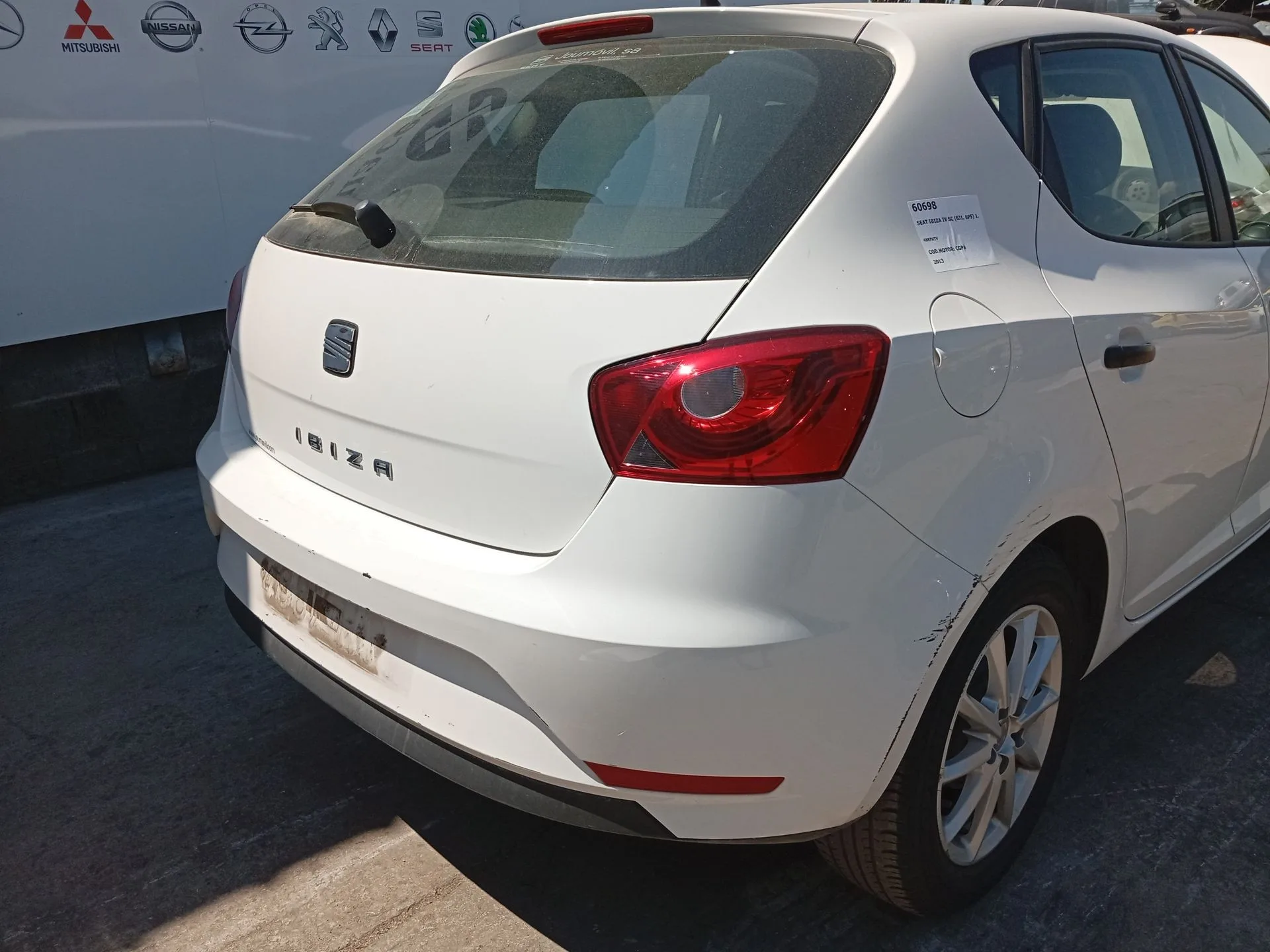 Paragolpes Trasero para Seat Ibiza Iv Sc (6J1, 6P5)
