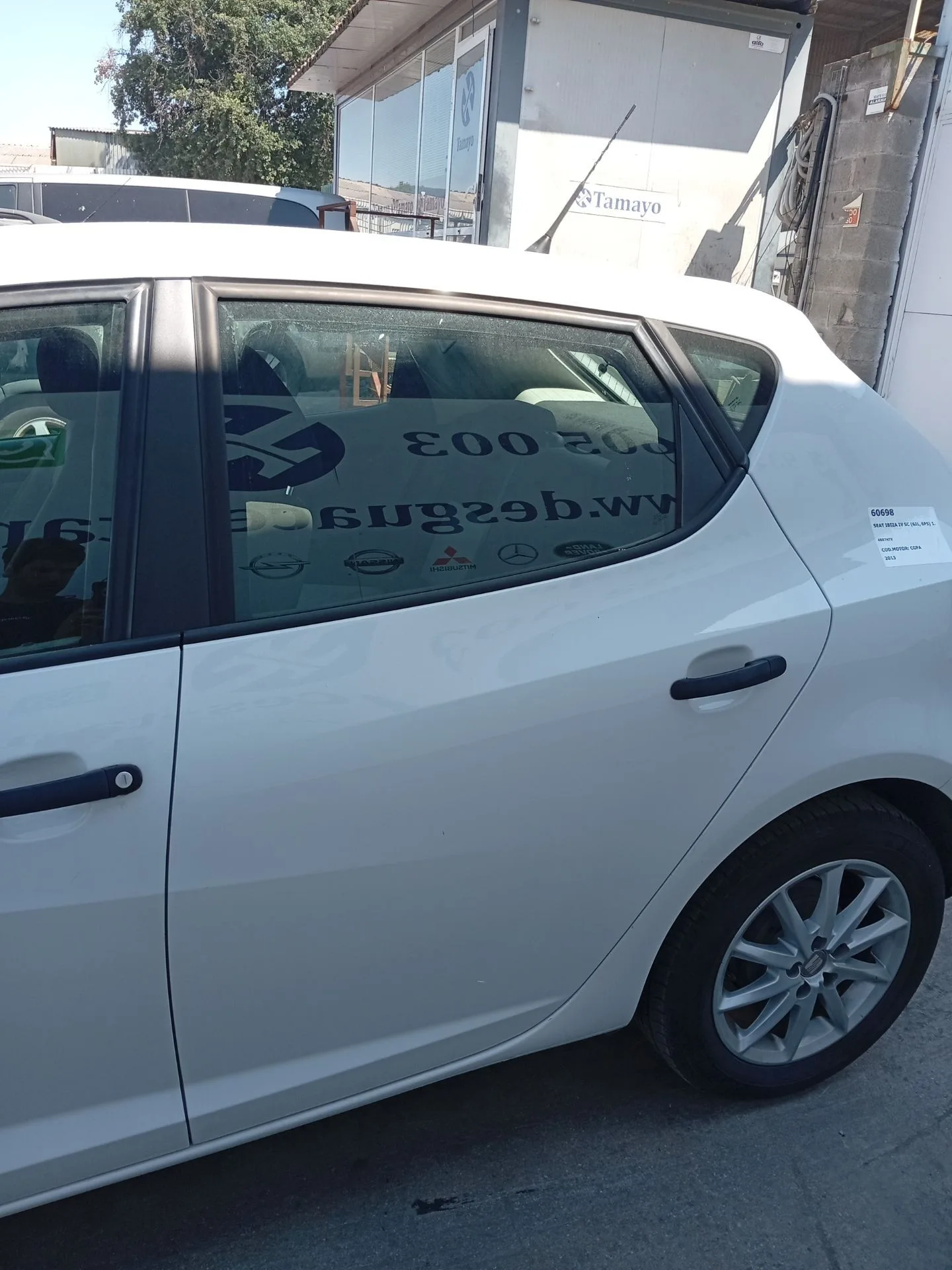 Puerta Trasera Izquierda para Seat Ibiza Iv Sc (6J1, 6P5)