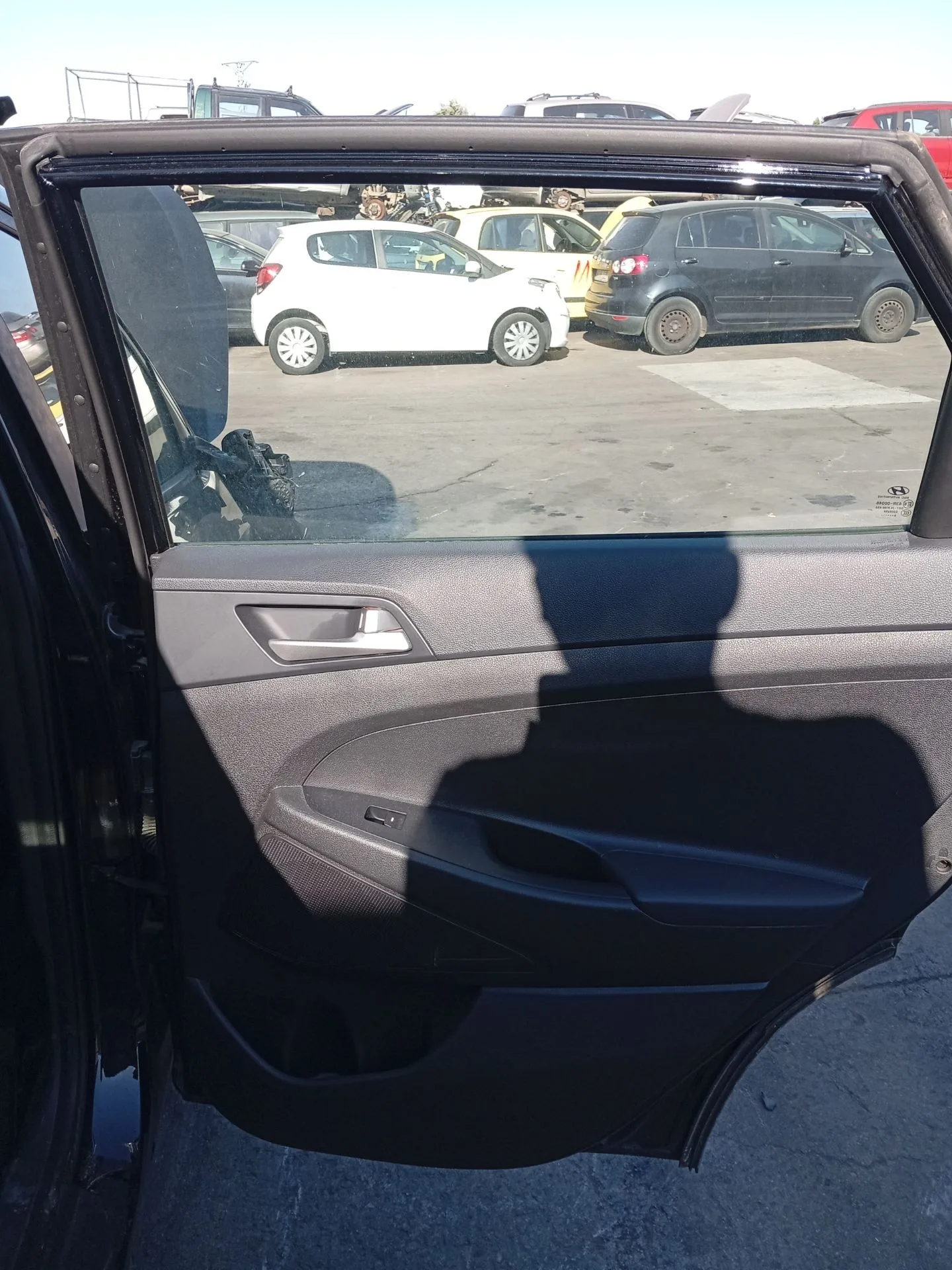 Elevalunas Trasero Derecho para Hyundai Tucson (Tl, Tle)