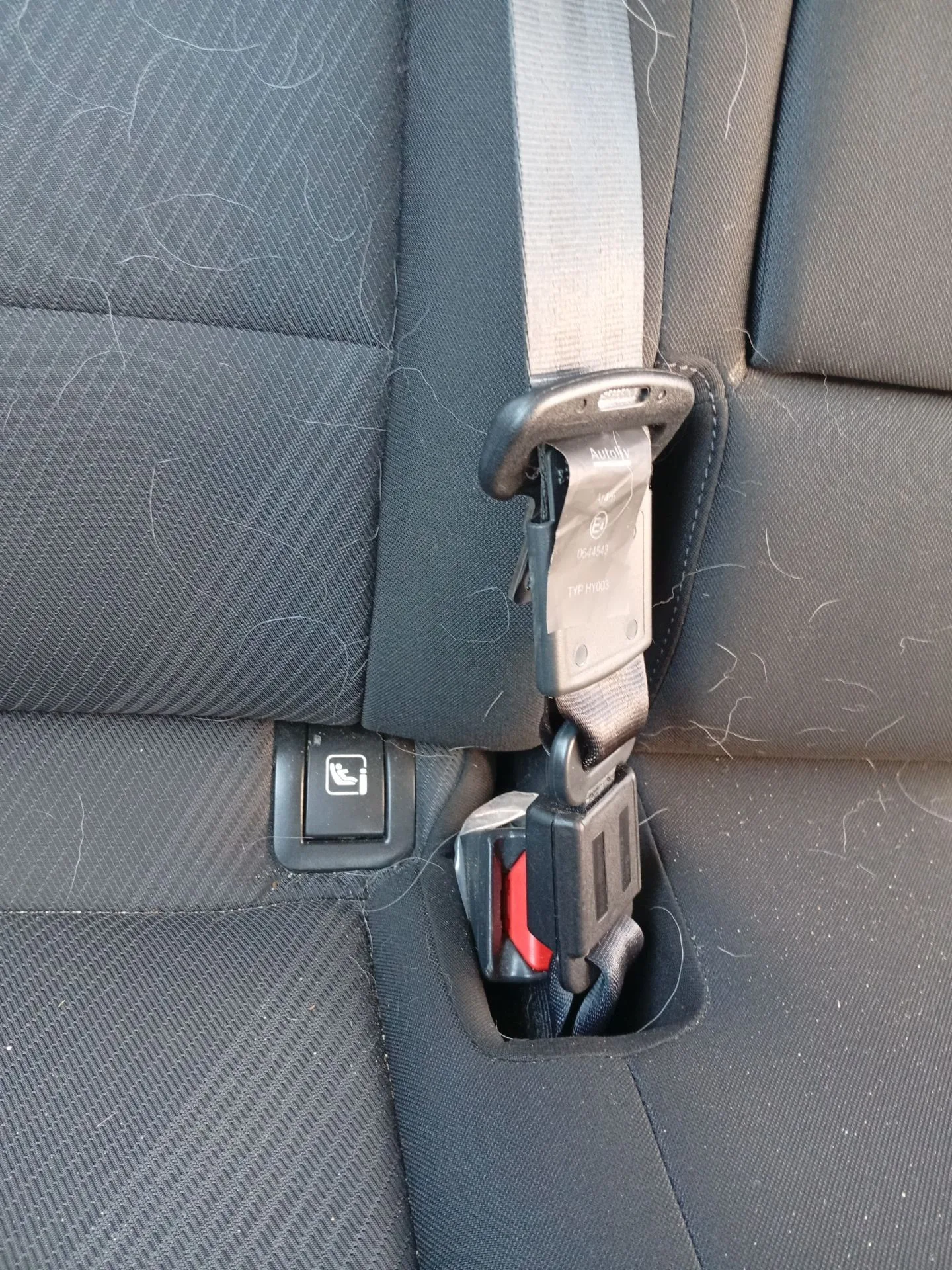 Enganche Cinturon Trasero Central para Hyundai Tucson (Tl, Tle)