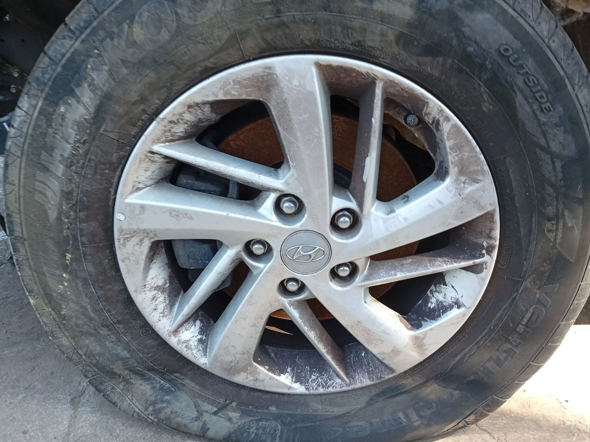Pinza Freno Delantera Izquierda para Hyundai Tucson (Tl, Tle)