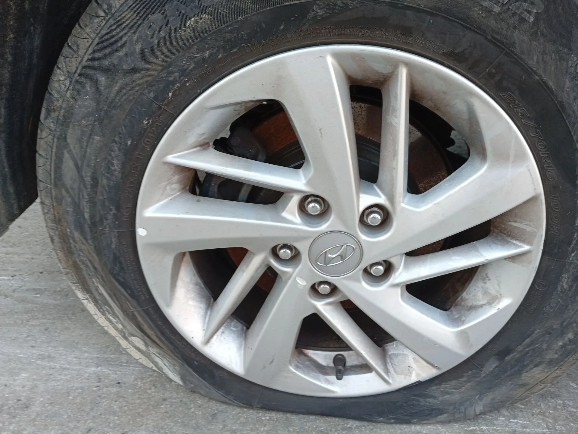Pinza Freno Trasera Derecha para Hyundai Tucson (Tl, Tle)