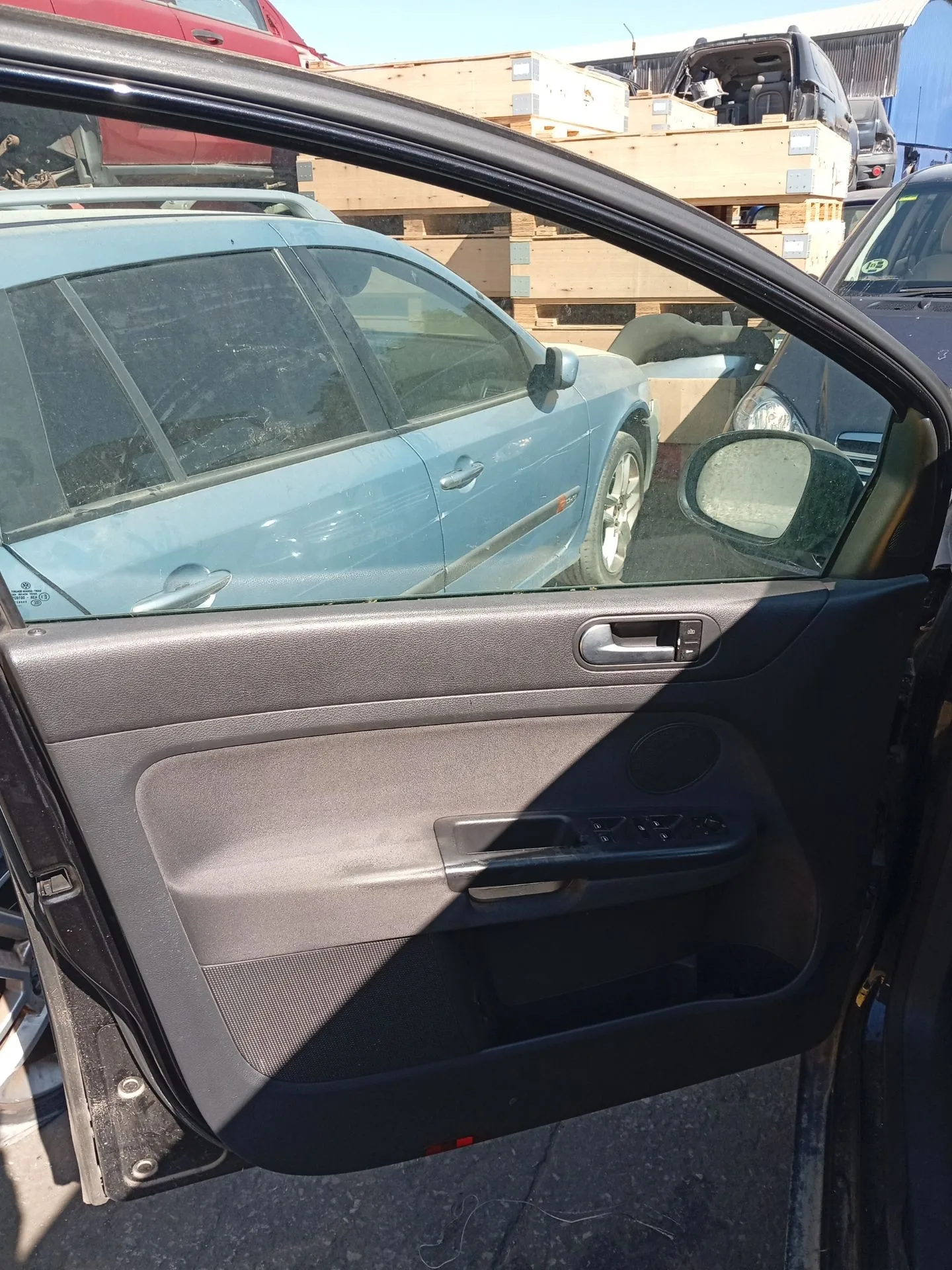 Elevalunas Delantero Izquierdo para Volkswagen Golf Plus V (5M1, 521)