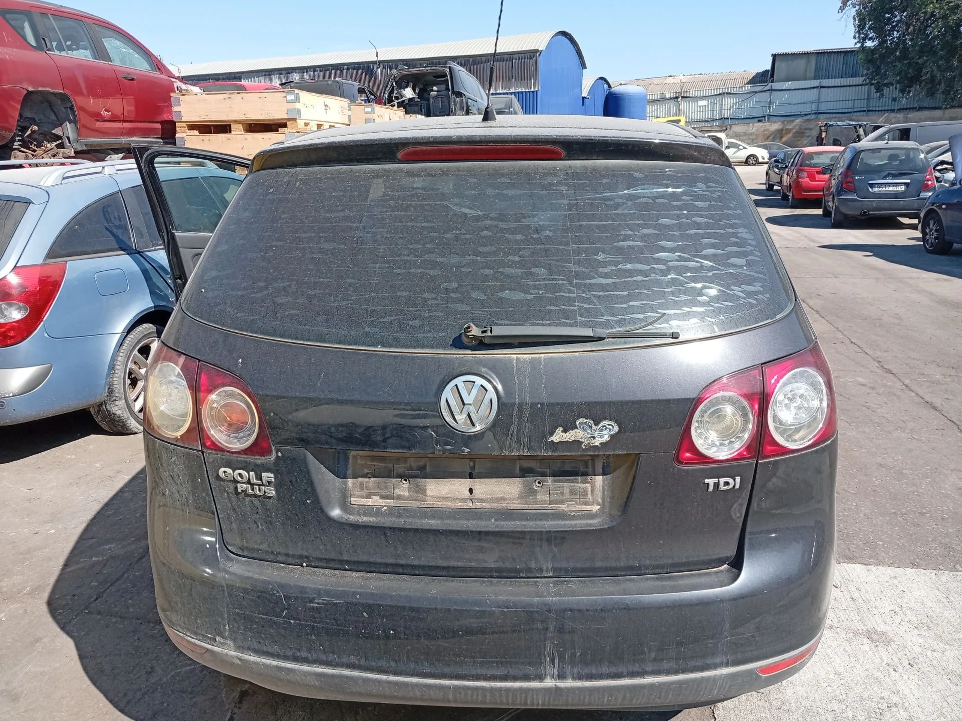 Porton Trasero para Volkswagen Golf Plus V (5M1, 521)