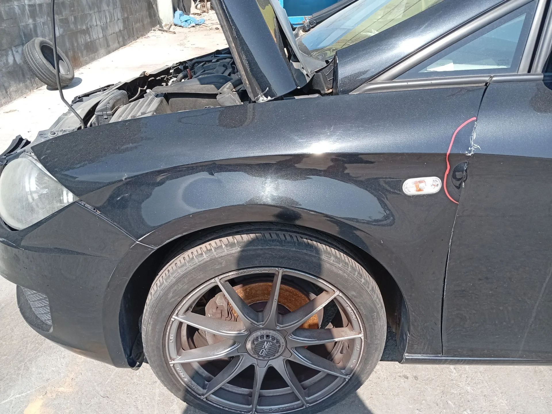 Aleta Delantera Izquierda para Seat Leon (1P1)