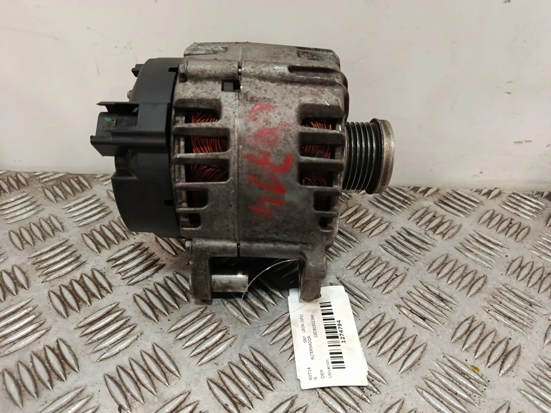Alternador para Seat Leon (1P1)