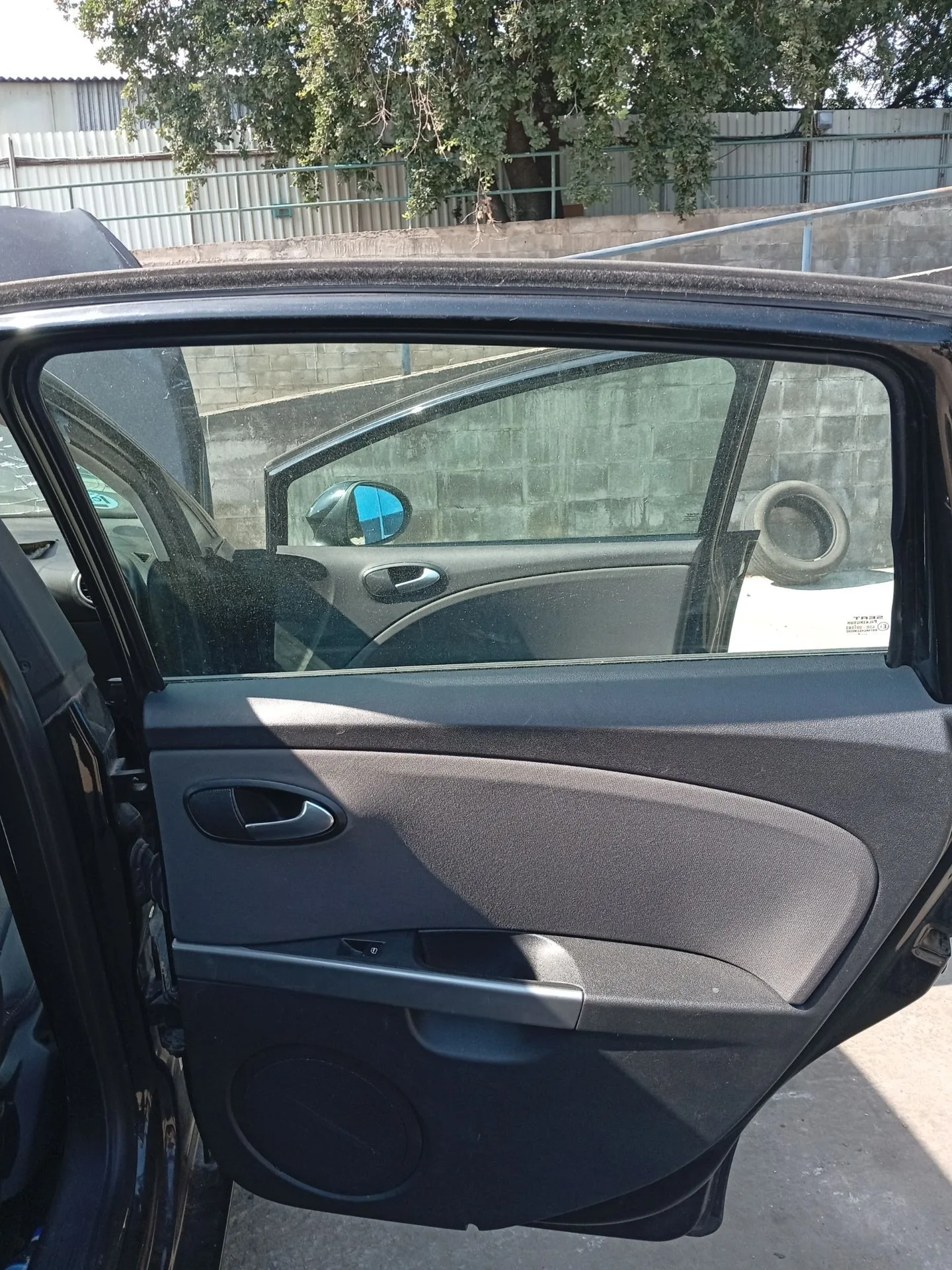 Elevalunas Trasero Derecho para Seat Leon (1P1)