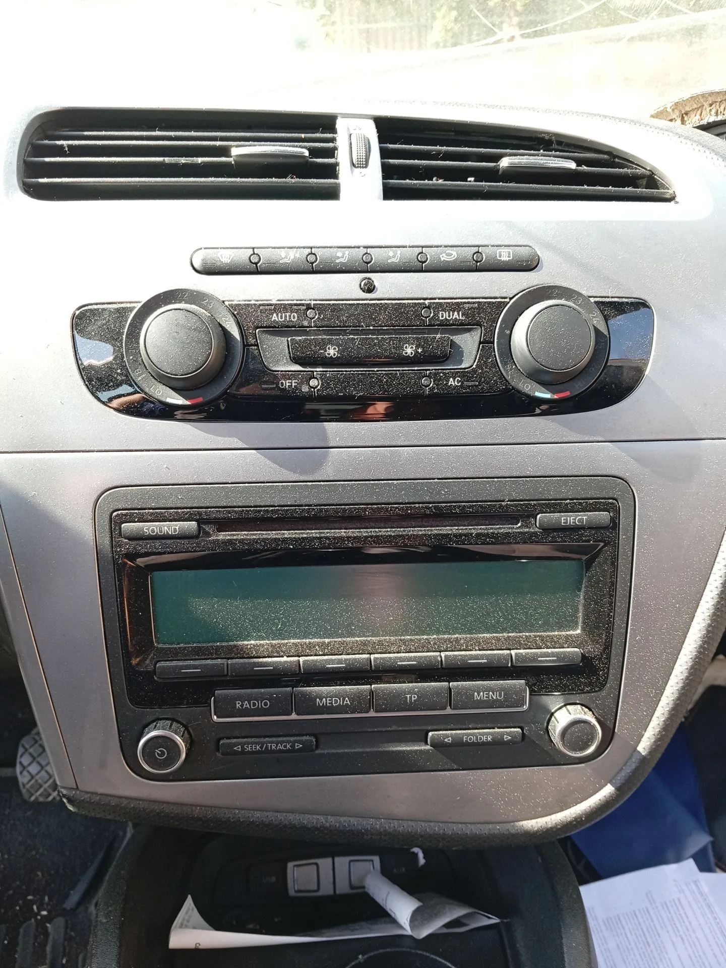 Pantalla / Mando Multifuncion para Seat Leon (1P1)