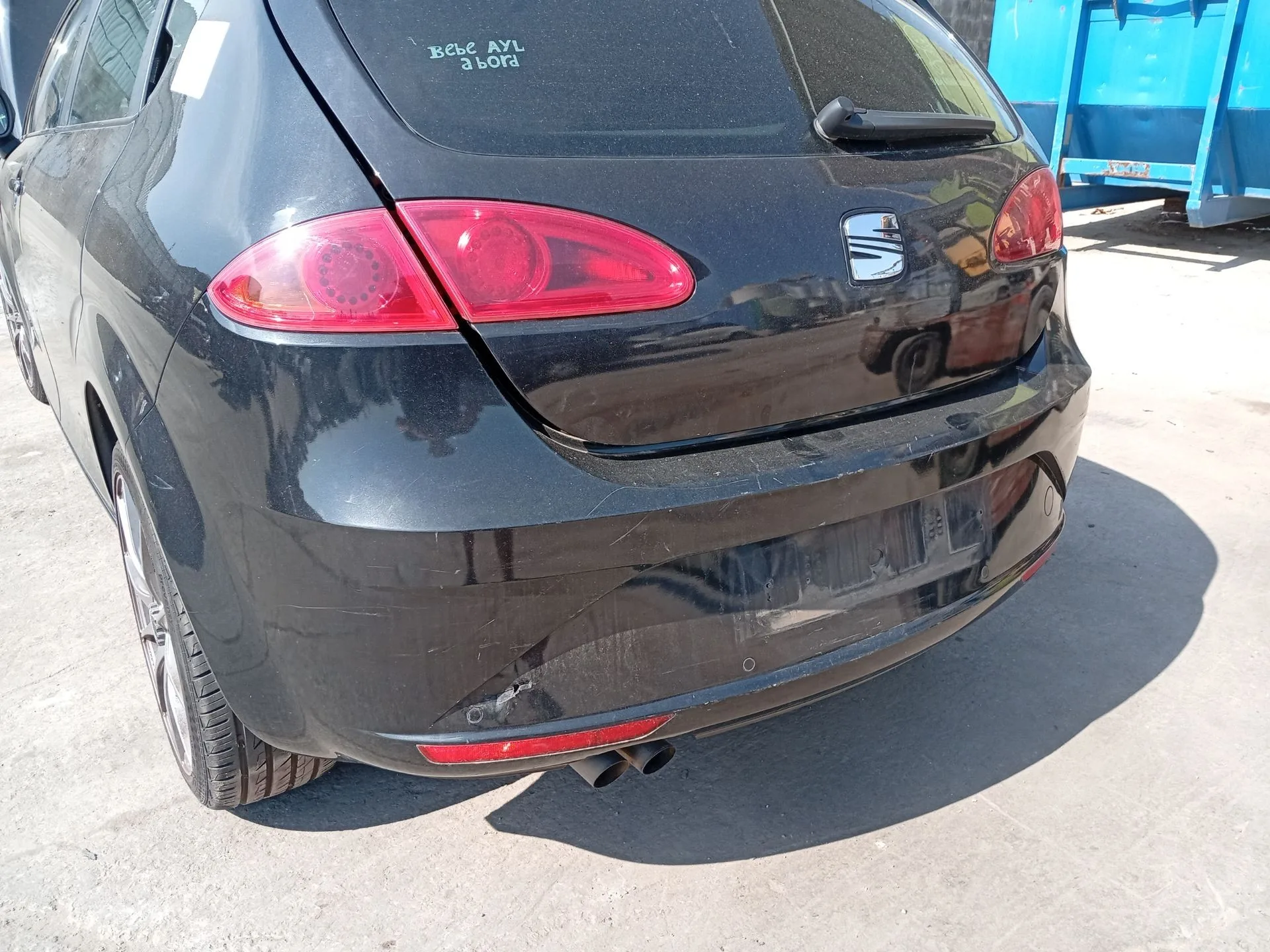 Paragolpes Trasero para Seat Leon (1P1)