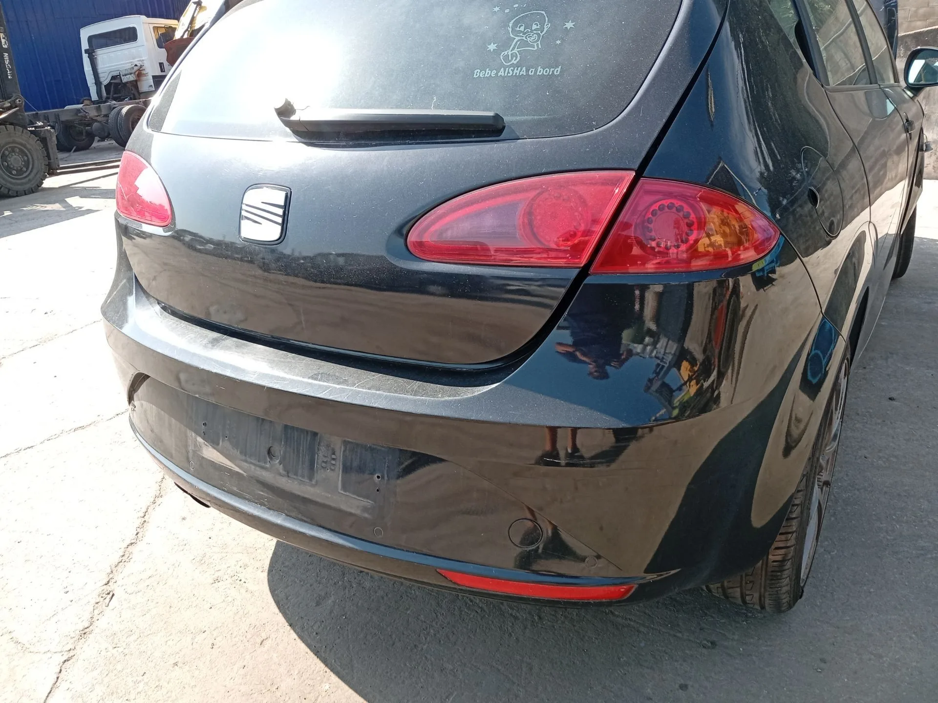 Paragolpes Trasero para Seat Leon (1P1)