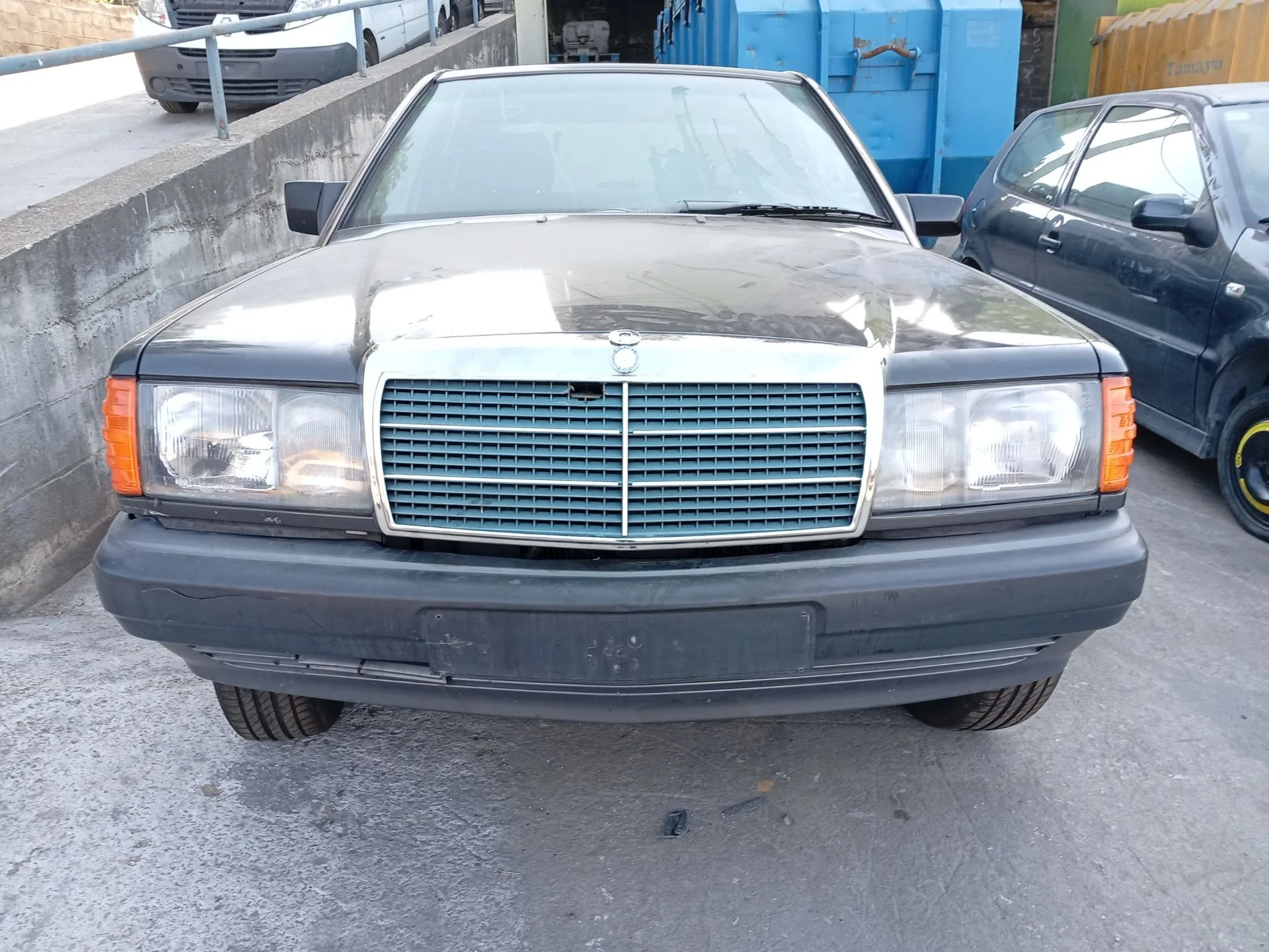 Refuerzo Paragolpes Delantero para Mercedes-Benz 190 (W201)