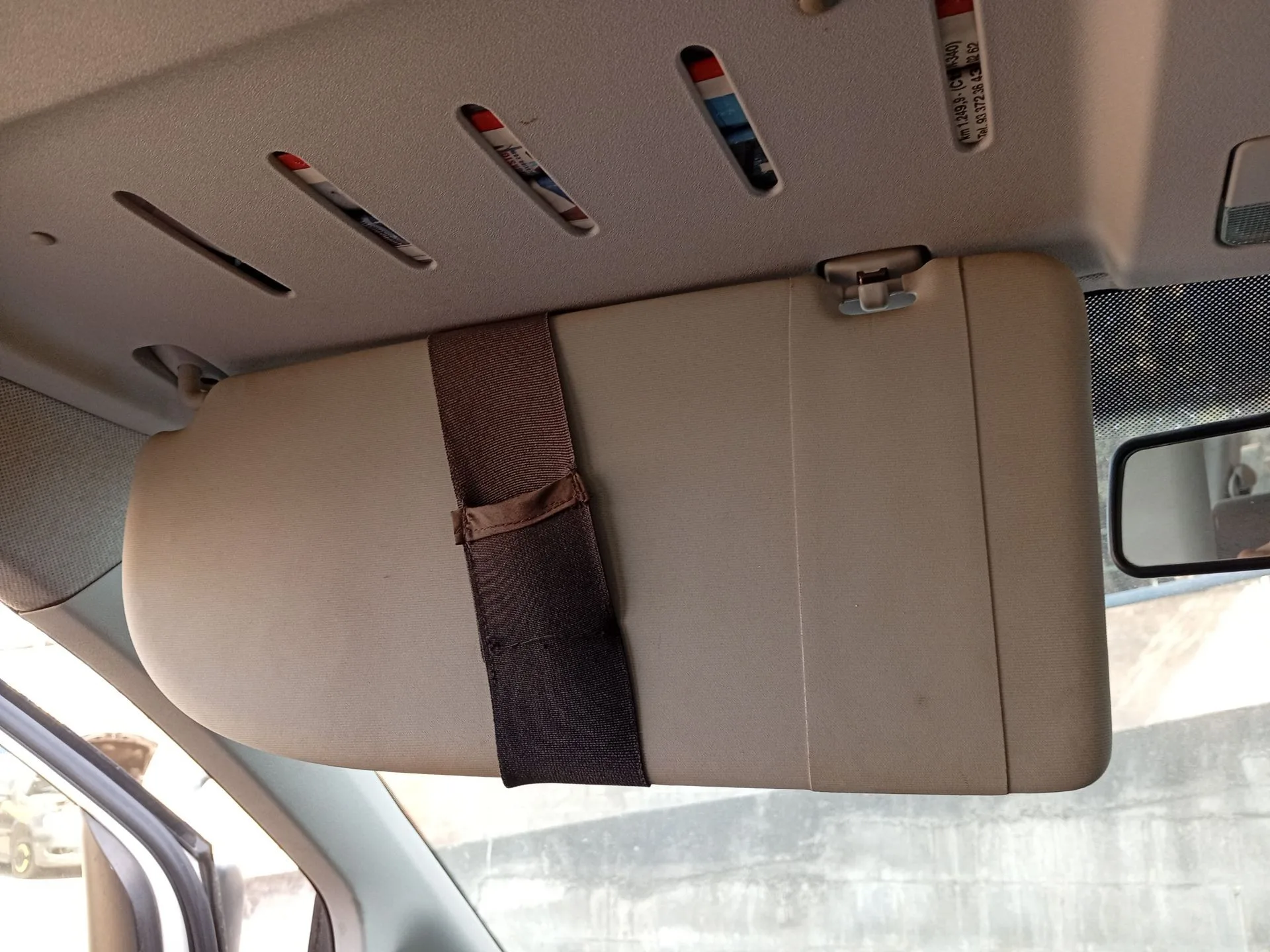 Parasol Izquierdo para Volkswagen Caddy Iii Furgoneta/Monovolumen (2Ka, 2Kh, 2Ca, 2Ch)