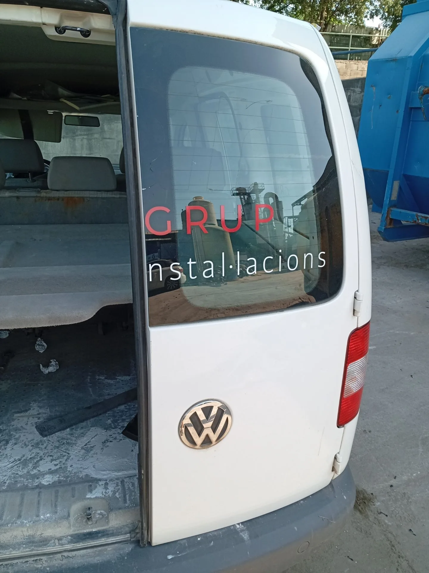 Puerta Trasera Carga Derecha para Volkswagen Caddy Iii Furgoneta/Monovolumen (2Ka, 2Kh, 2Ca, 2Ch)