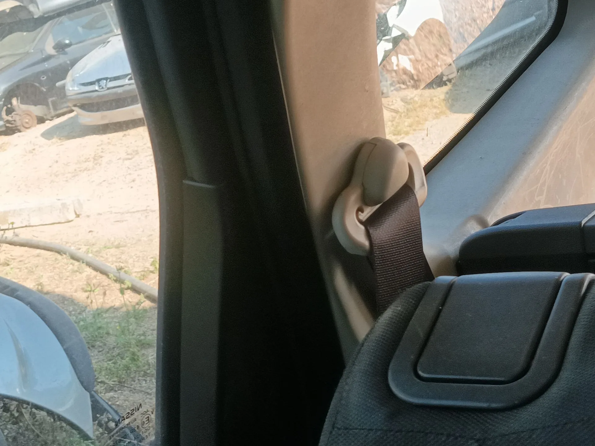 Cinturon Seguridad Trasero Derecho para Nissan Qashqai I (J10, Nj10)