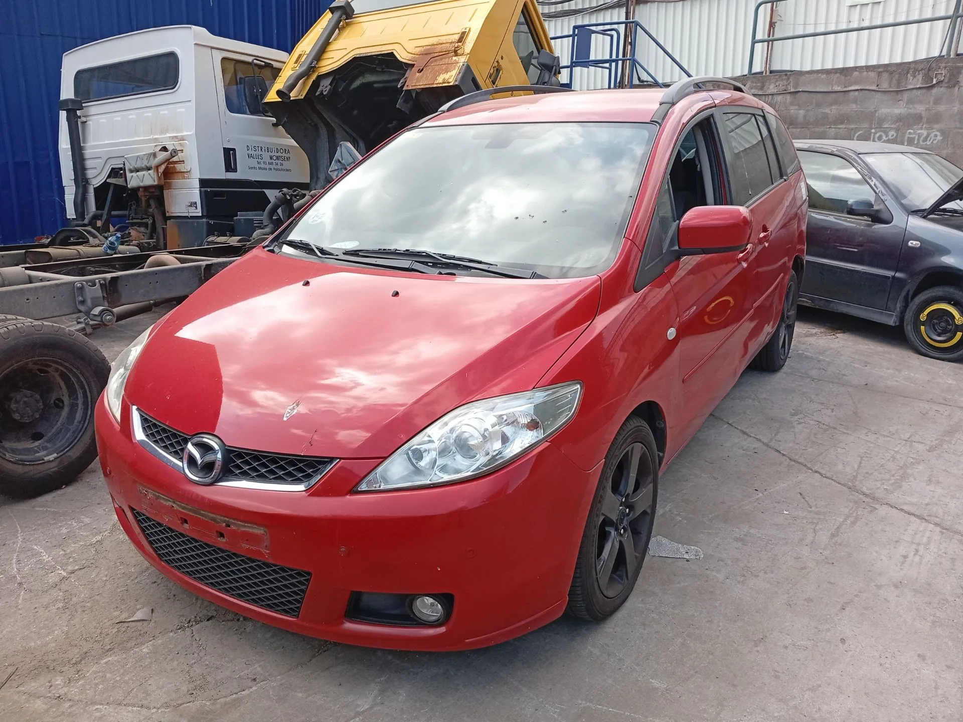 Amortiguador Delantero Izquierdo para Mazda 5 (Cr)