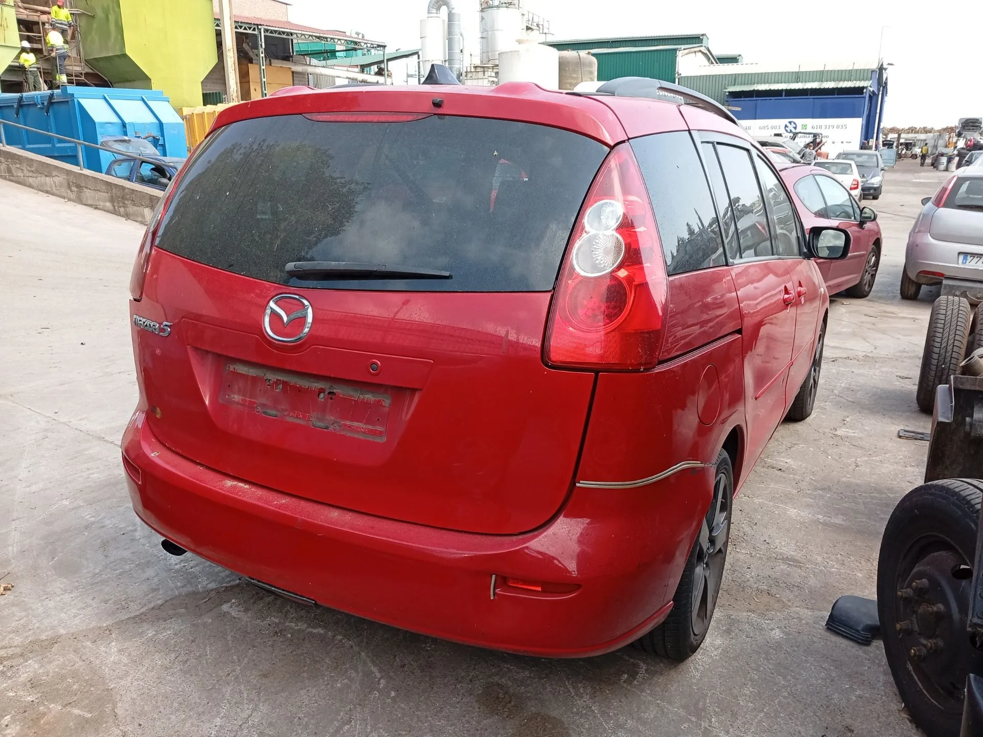 Amortiguador Trasero Derecho para Mazda 5 (Cr)