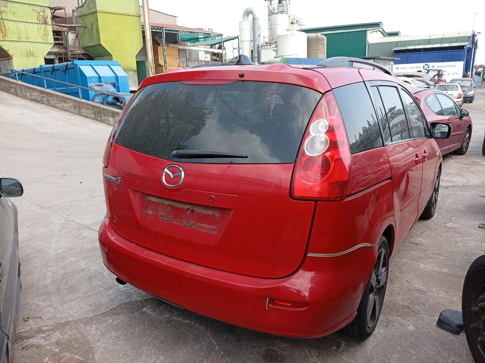 Barra Estabilizadora Trasera para Mazda 5 (Cr)