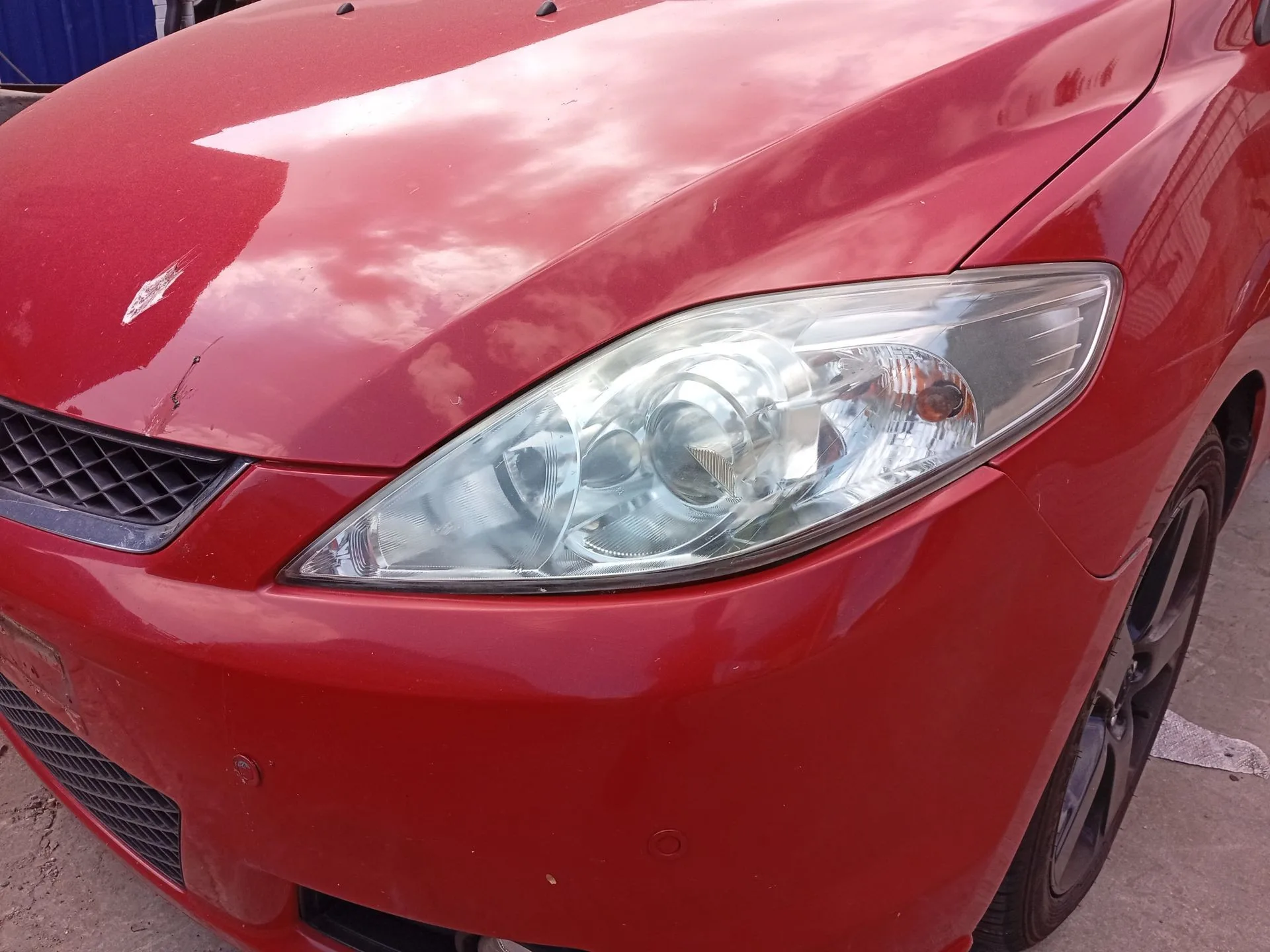 Faro Izquierdo para Mazda 5 (Cr)