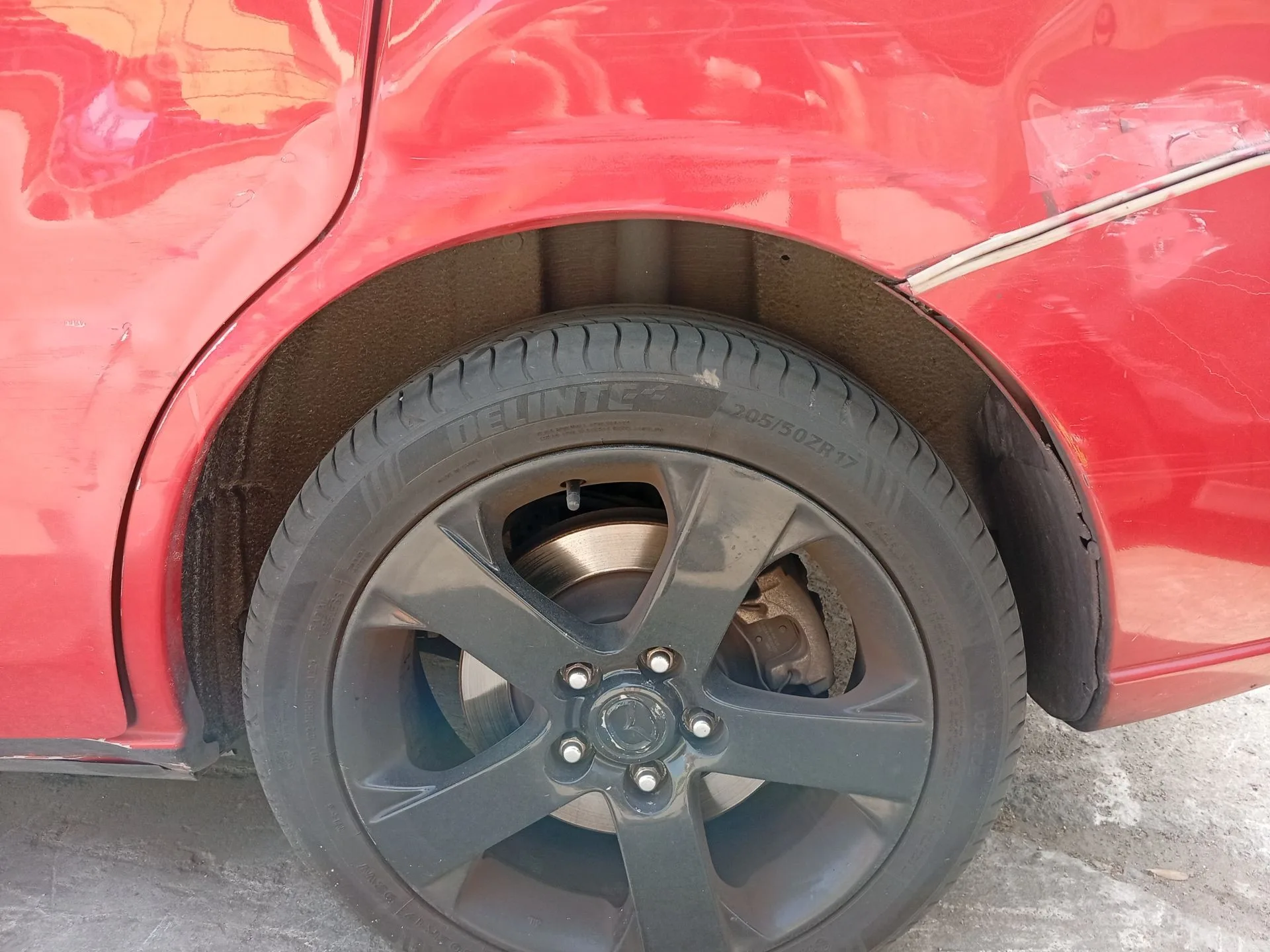 Mangueta Trasera Izquierda para Mazda 5 (Cr)
