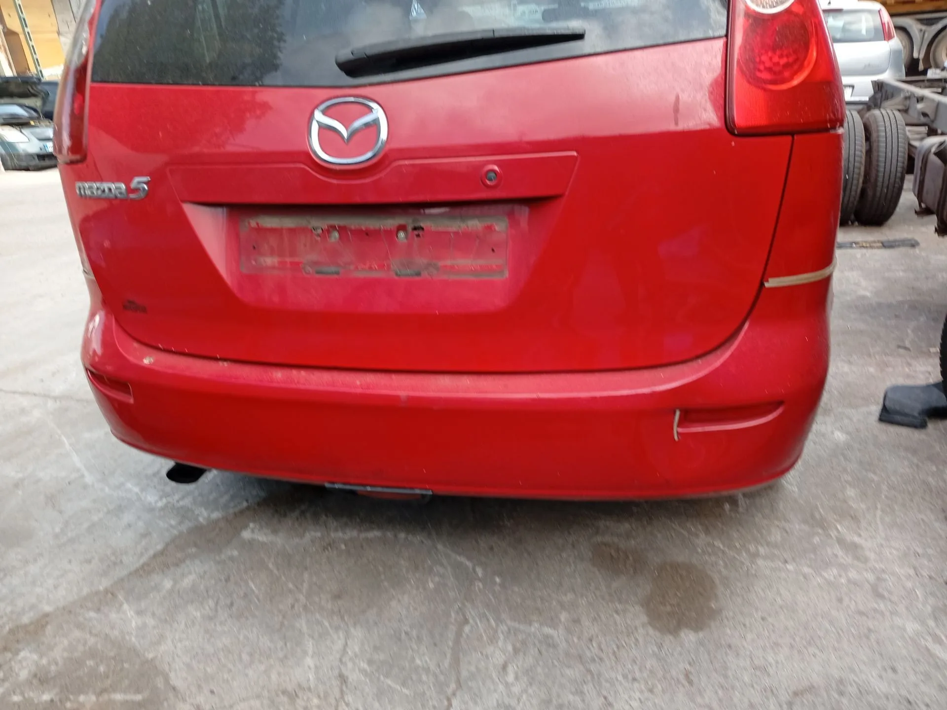 Paragolpes Trasero para Mazda 5 (Cr)