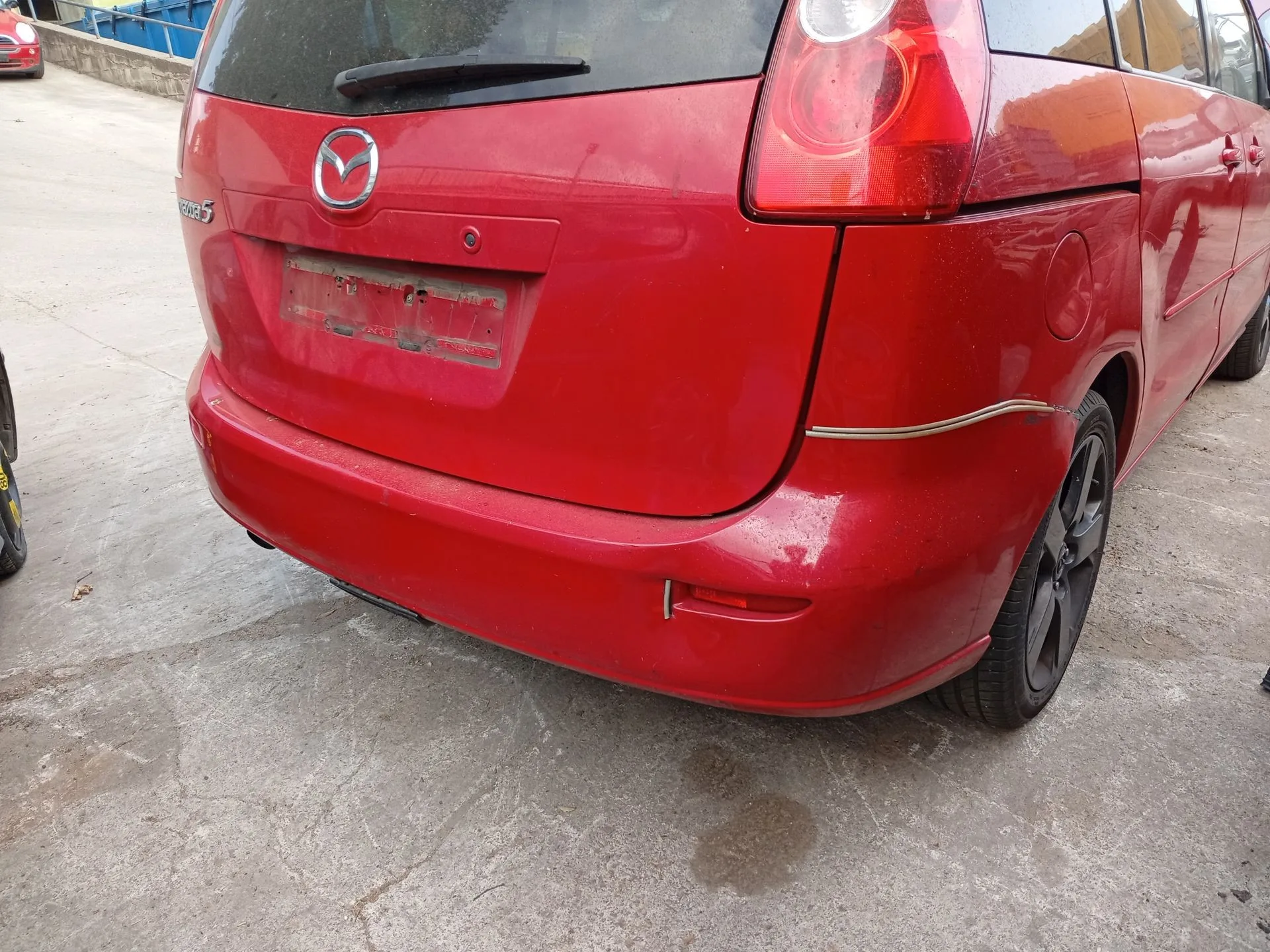 Paragolpes Trasero para Mazda 5 (Cr)