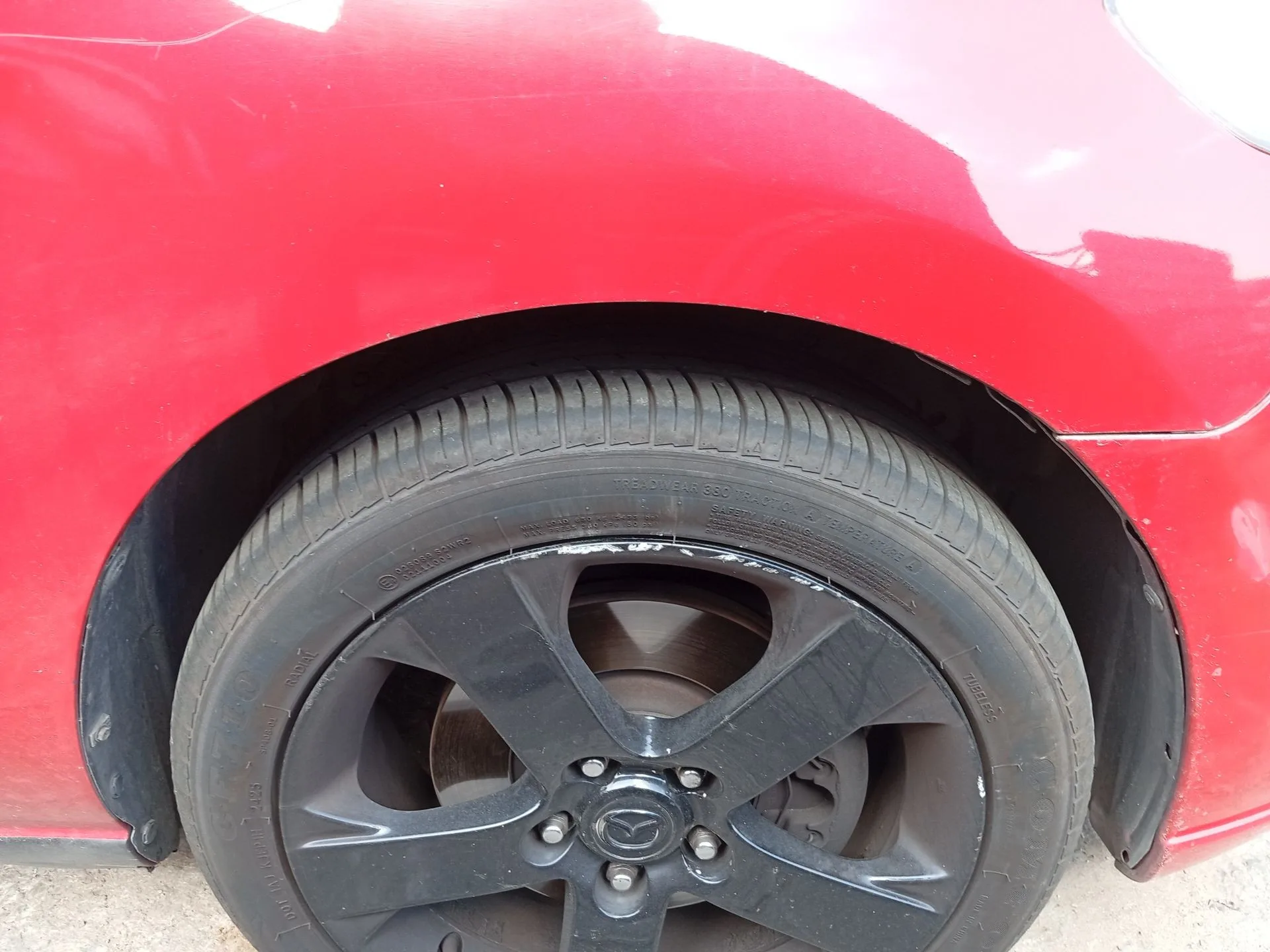 Paso De Rueda Delantero Derecho para Mazda 5 (Cr)