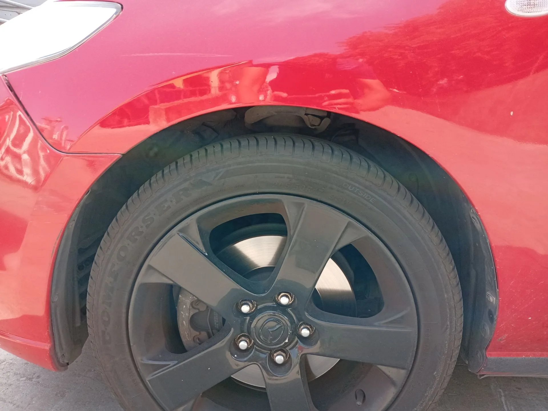 Paso De Rueda Delantero Izquierdo para Mazda 5 (Cr)
