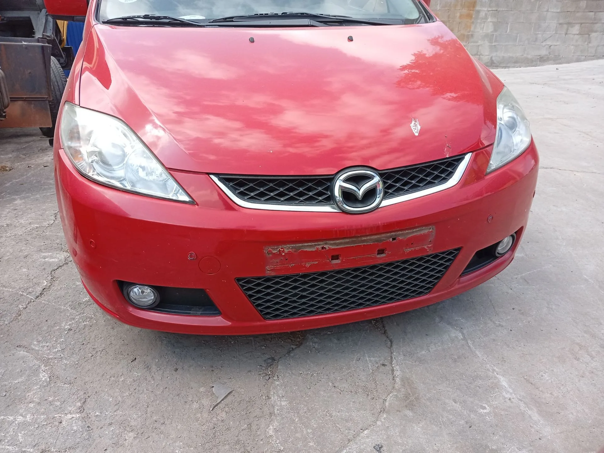 Refuerzo Paragolpes Delantero para Mazda 5 (Cr)