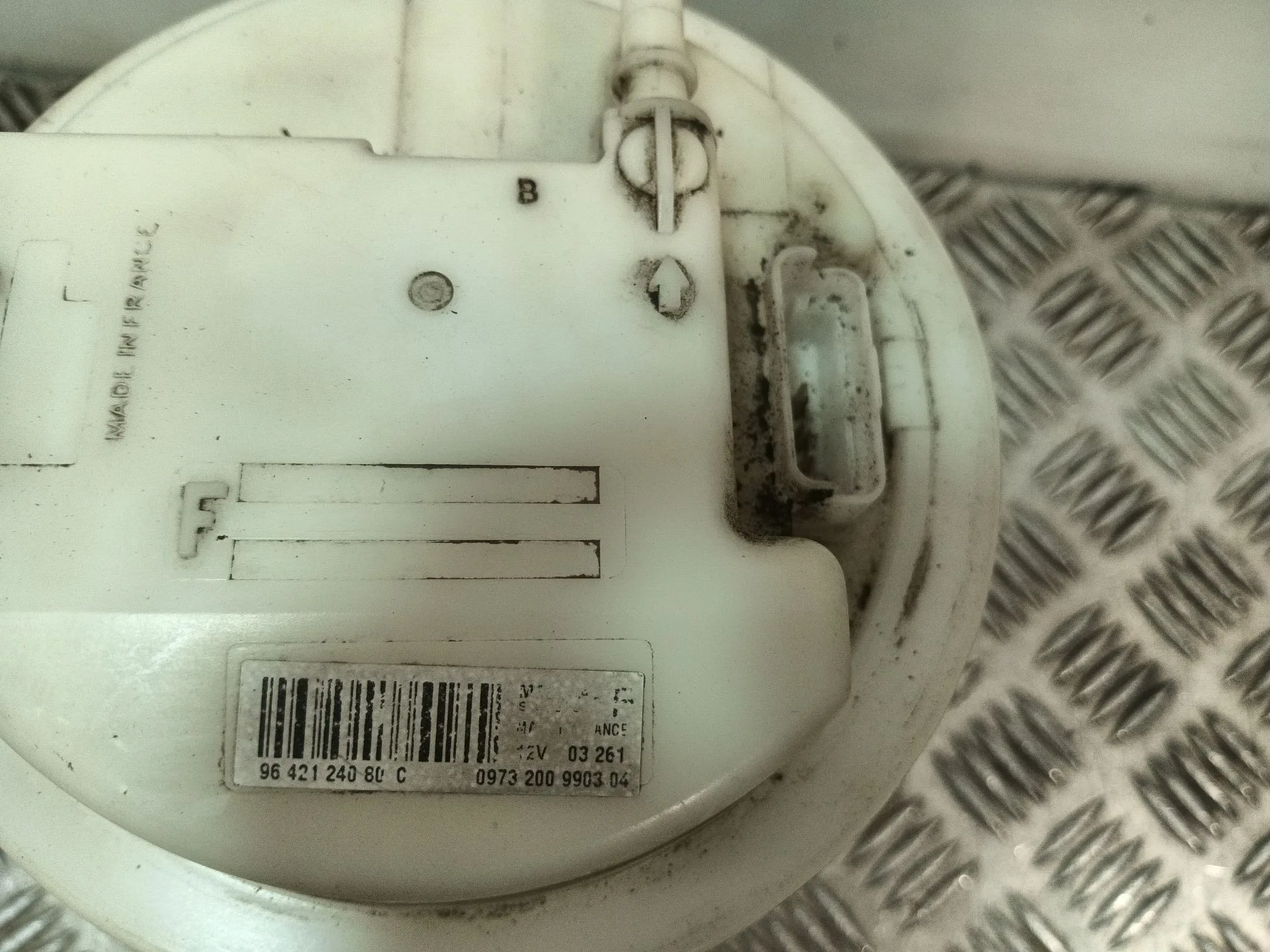 Aforador para Peugeot 206 Hatchback (2A/C)