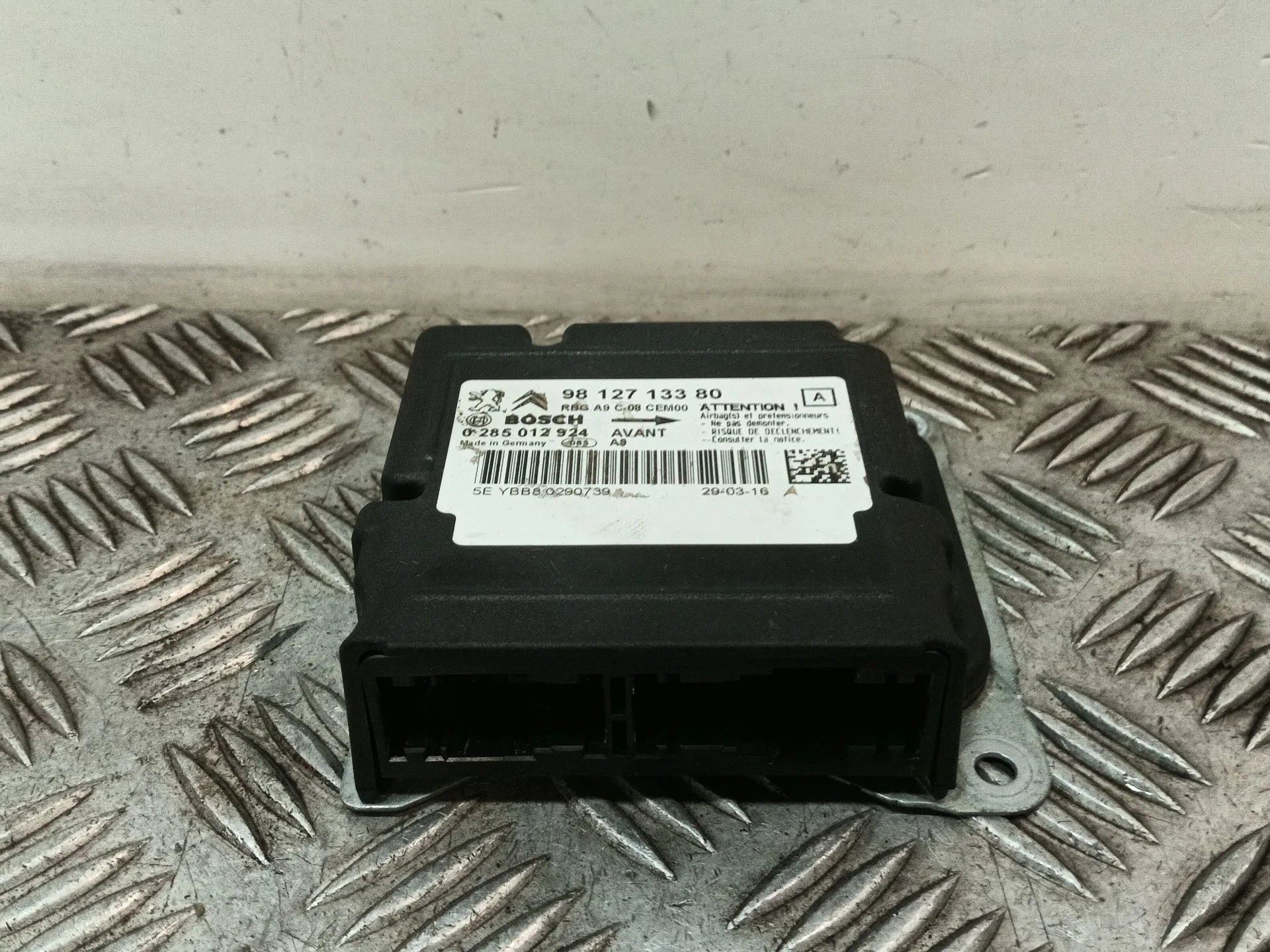 Centralita Airbag para Peugeot 208