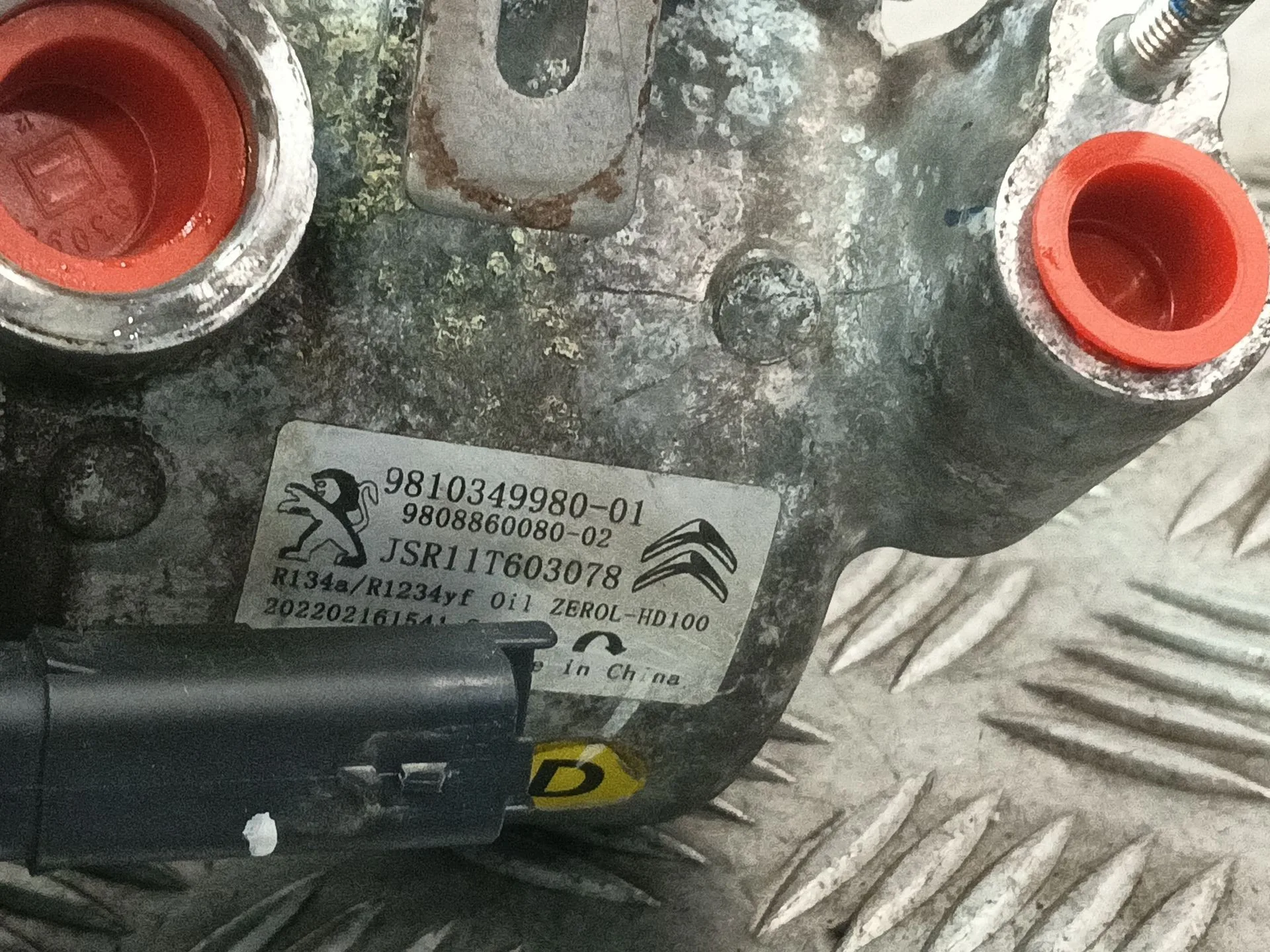 Compresor Aire Acondicionado para Citroën Berlingo Furgoneta/Monovolumen (K9)