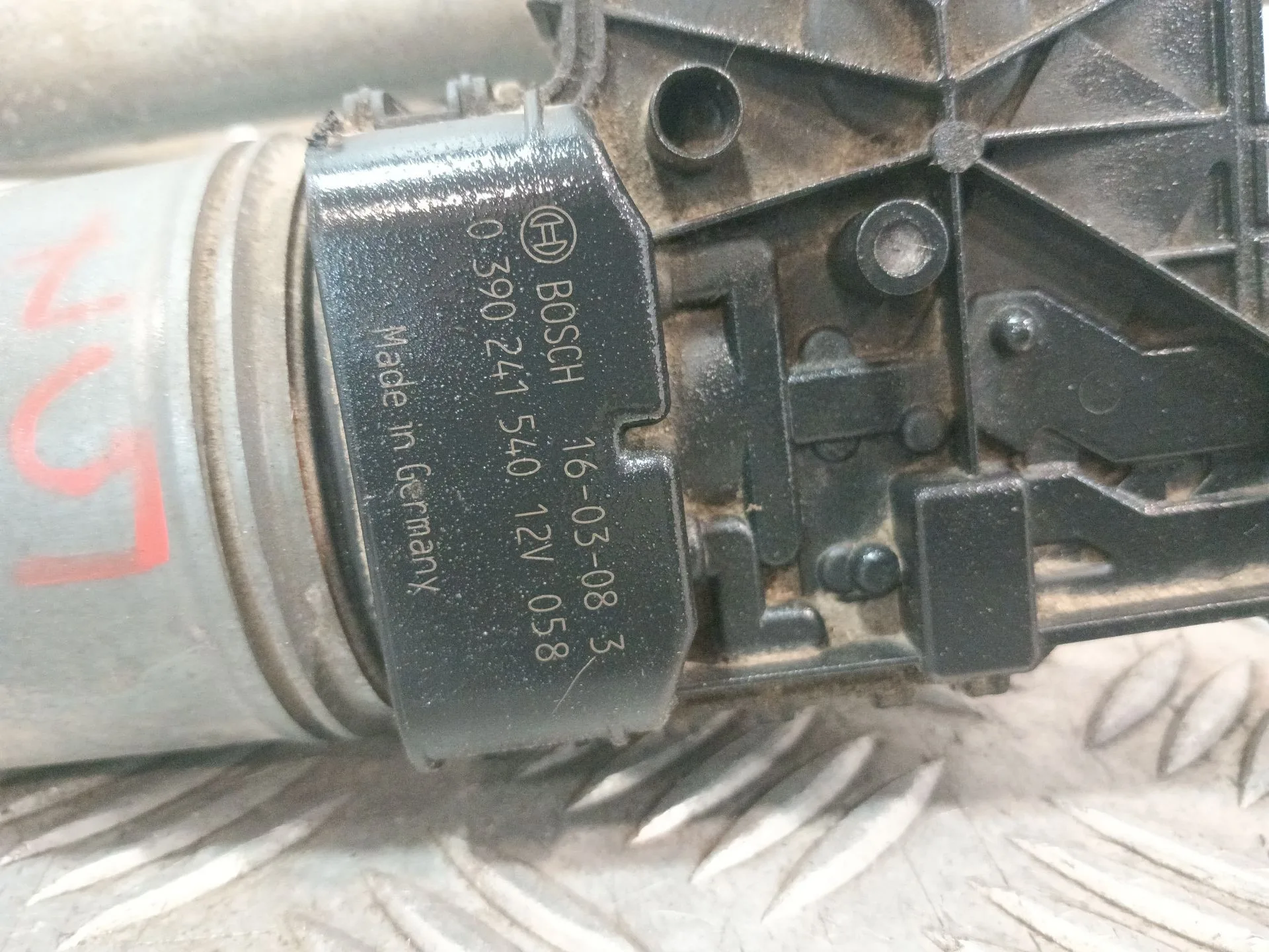 Motor Limpia Delantero para Peugeot 208