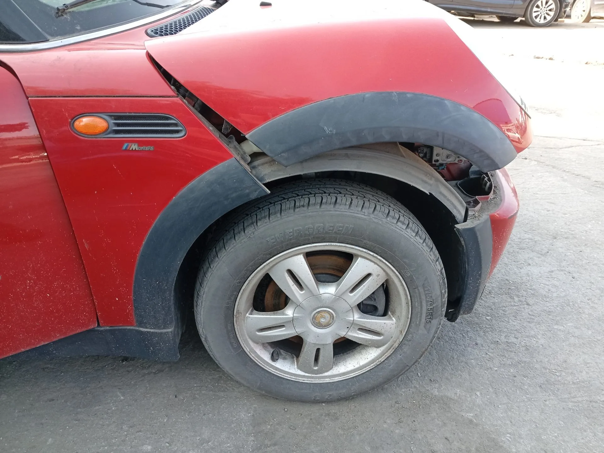 Aletin Delantero Derecho para Mini Mini (R50, R53)