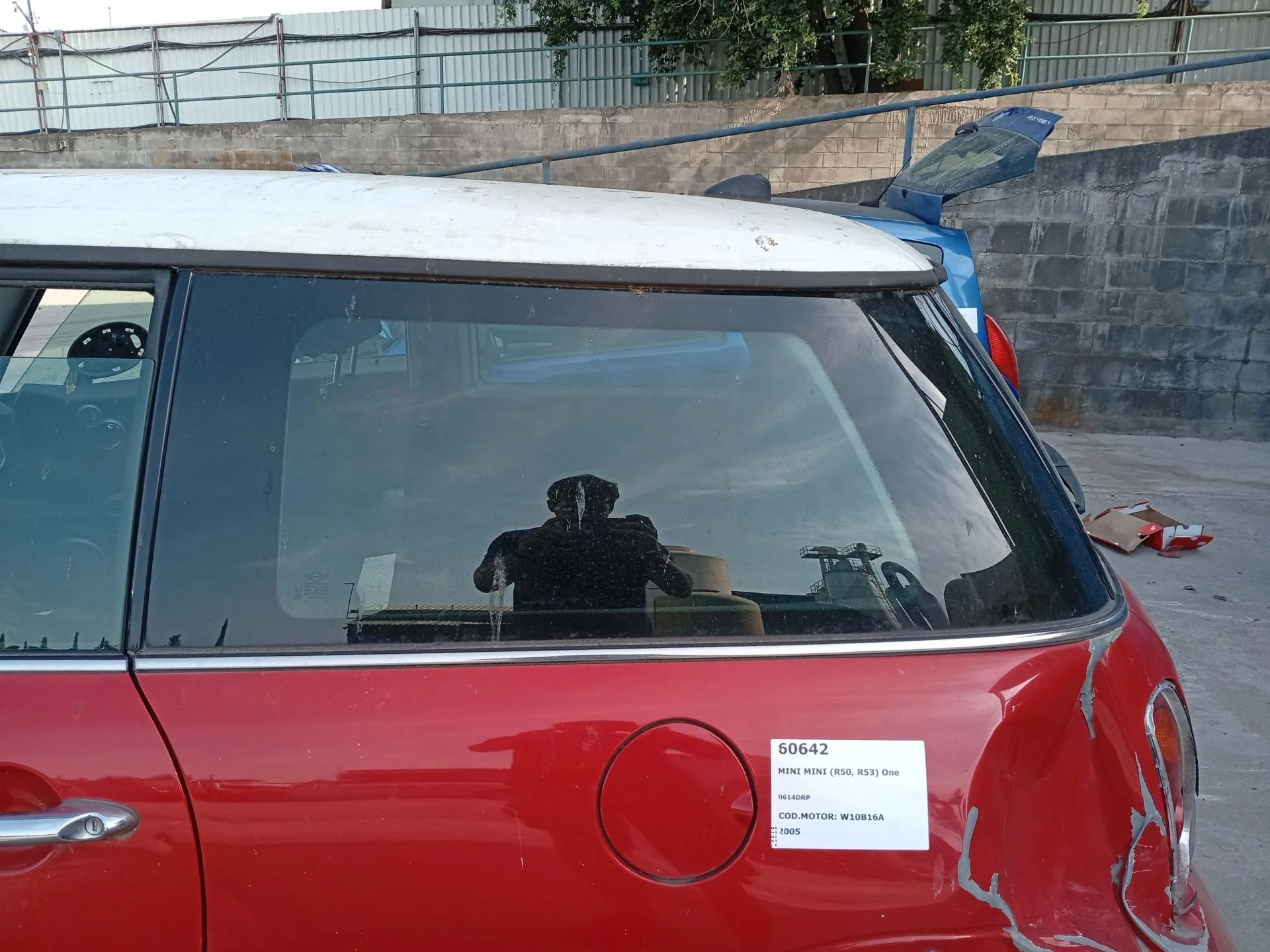 Luna Trasera Izquierda para Mini Mini (R50, R53)