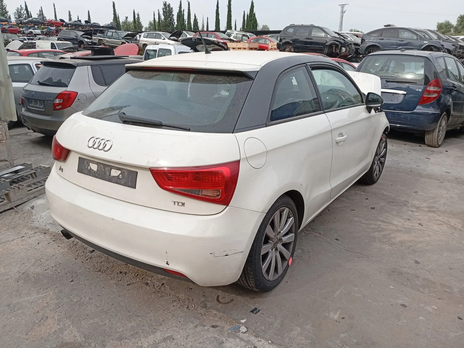 Amortiguador Trasero Derecho para Audi A1 (8X1, 8Xk)