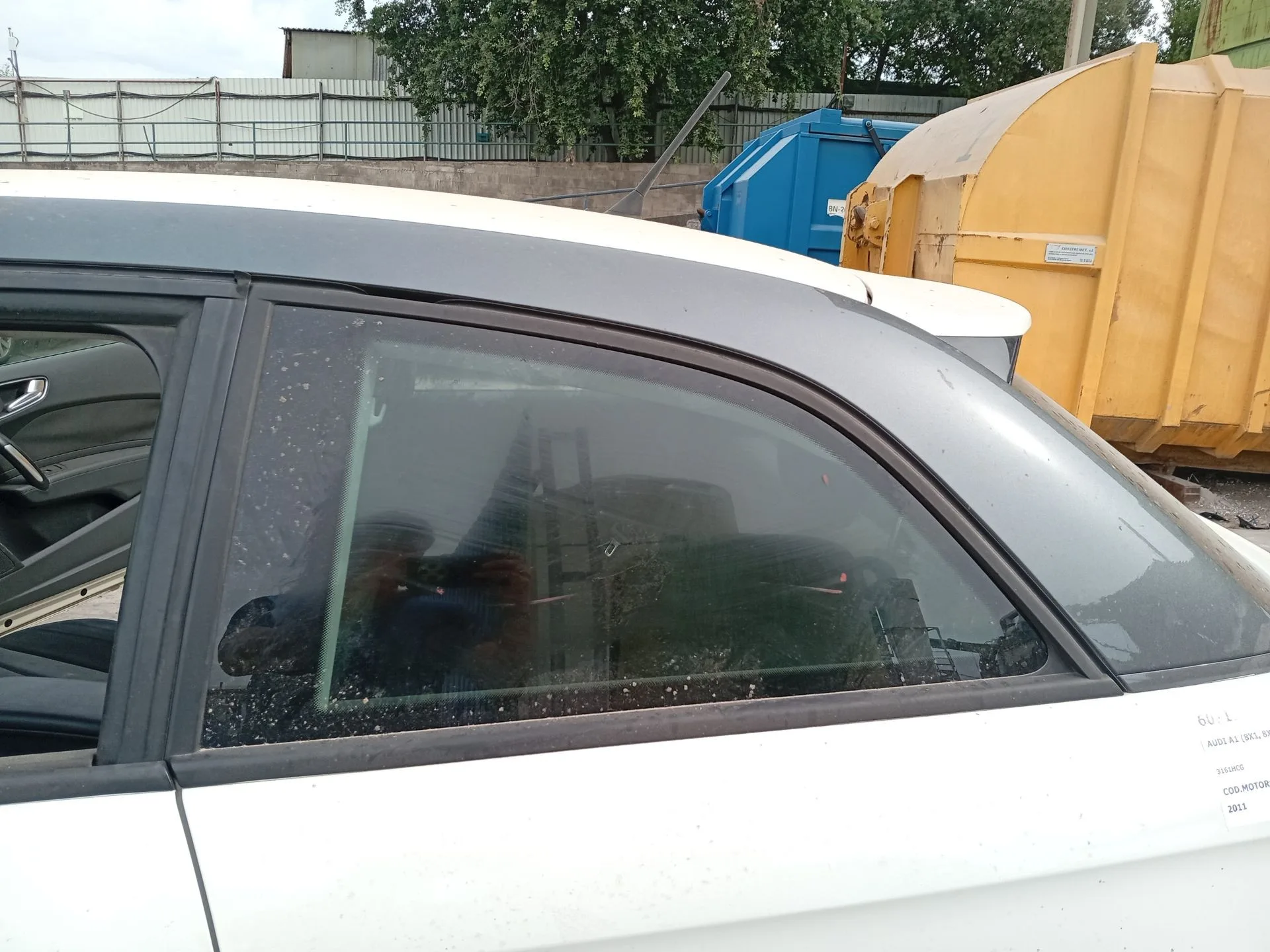 Luna Trasera Izquierda para Audi A1 (8X1, 8Xk)