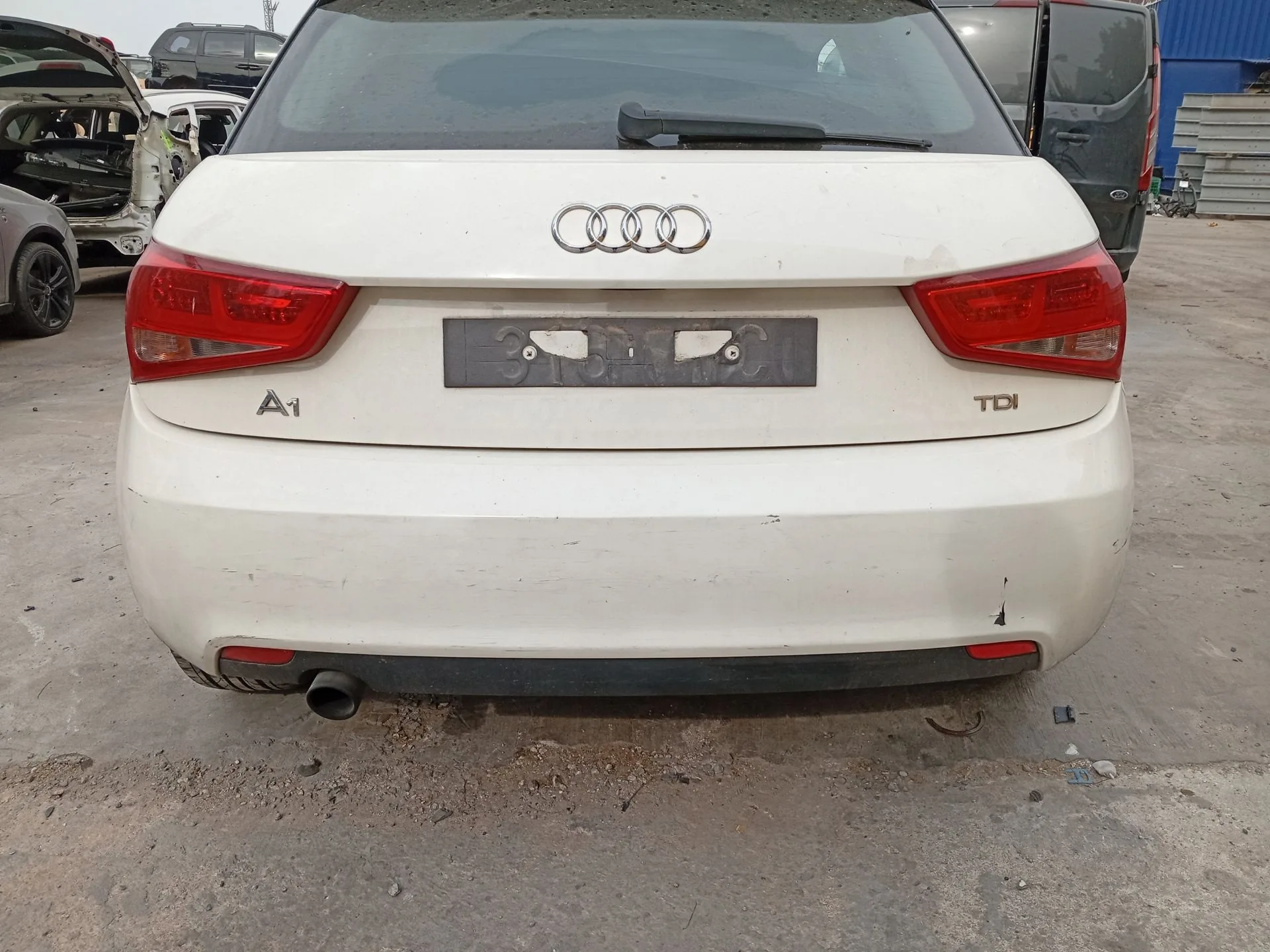Refuerzo Paragolpes Trasero para Audi A1 (8X1, 8Xk)