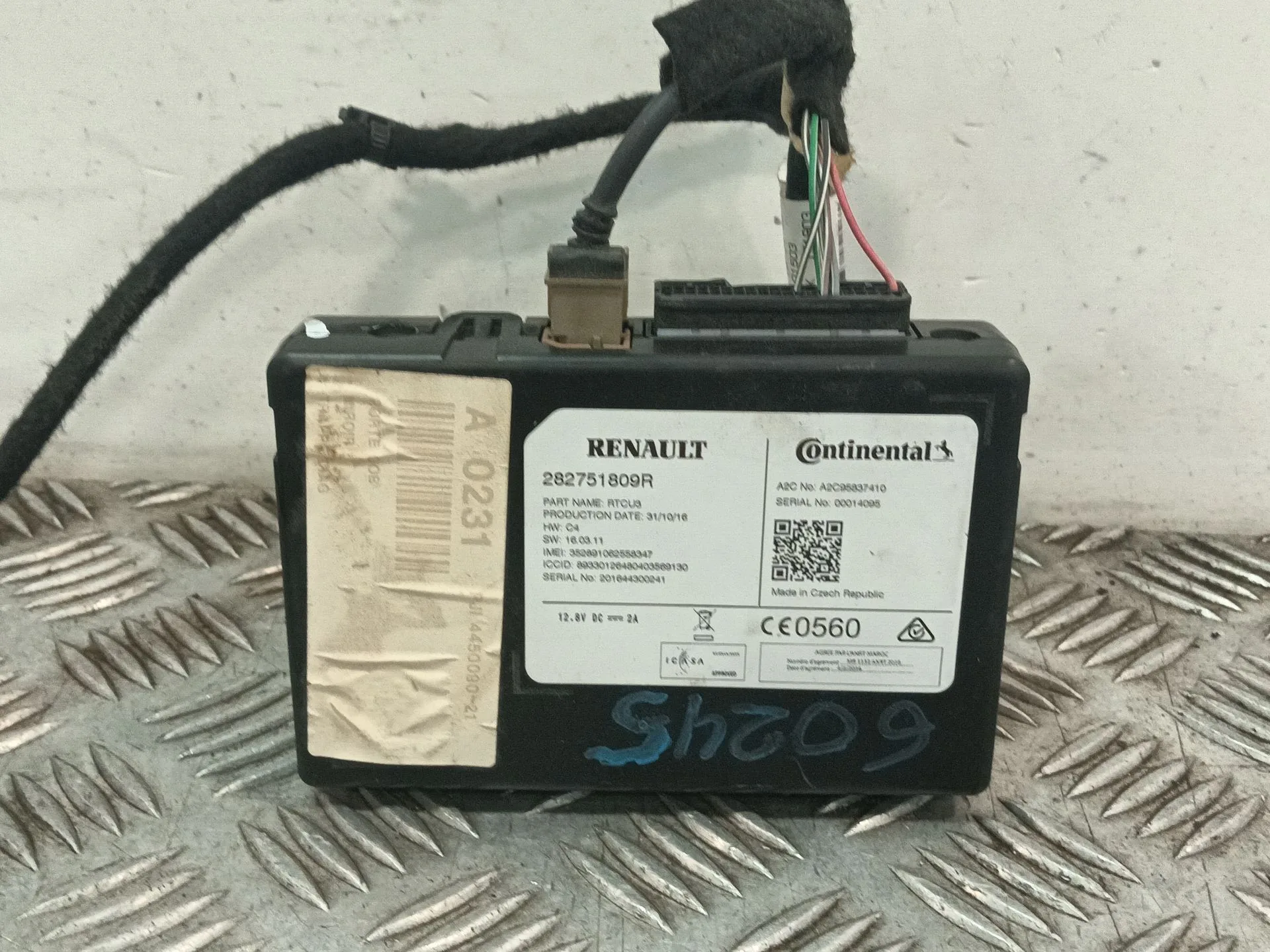 Modulo Electronico para Renault Scenic Iv (J9_)