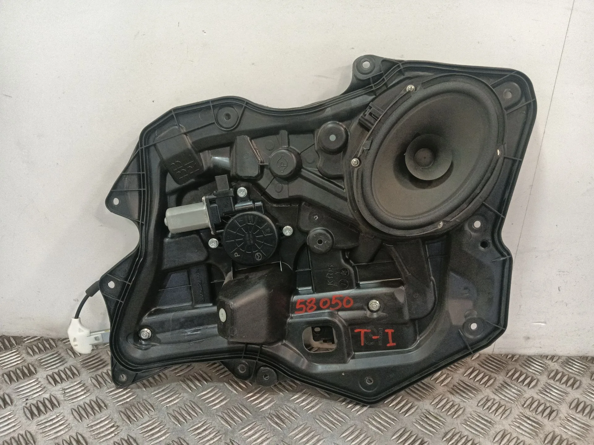 Elevalunas Trasero Izquierdo para Mazda 3 Lim. (Bl)