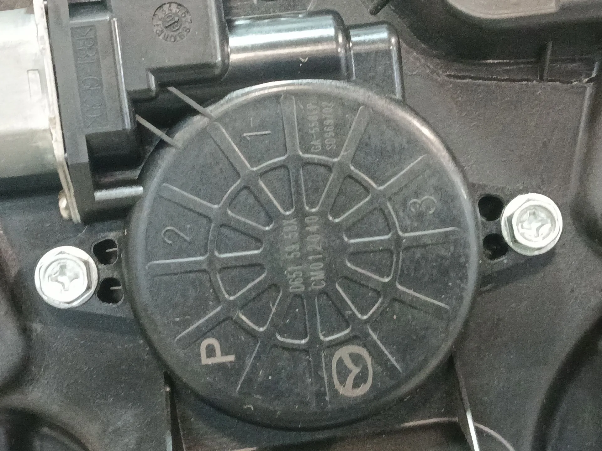 Elevalunas Trasero Izquierdo para Mazda 3 Lim. (Bl)